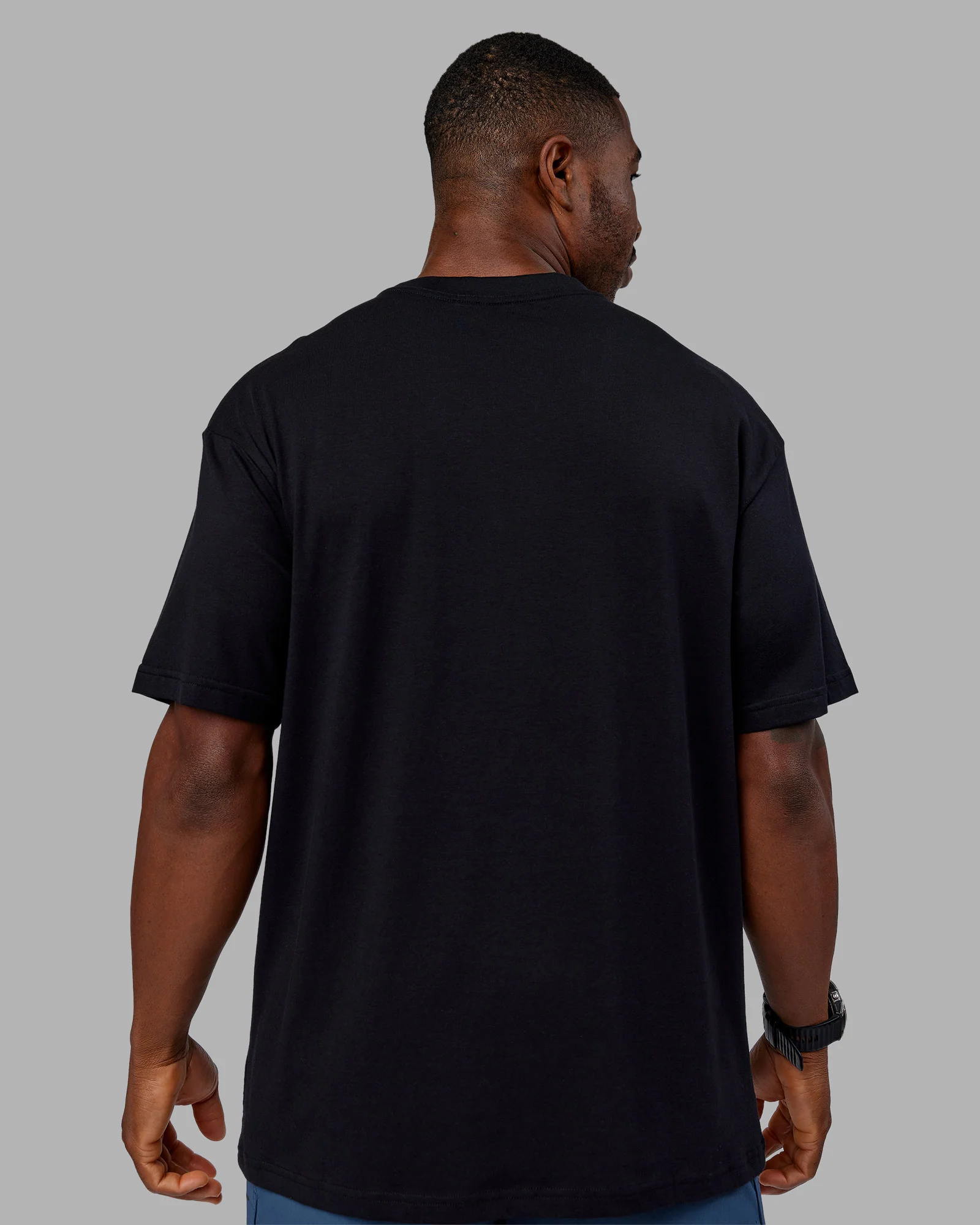Base FLXCotton Tee Oversized - Black 3 Base FLXCotton Tee Oversized - Black