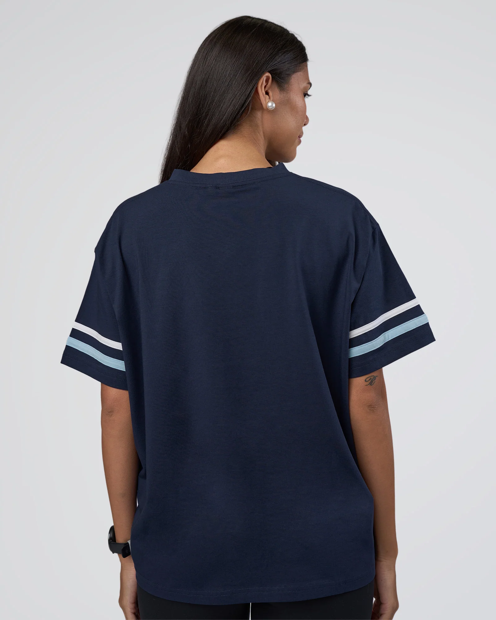 Victory FLXCotton Oversized Tee - Future Navy-Glacial Blue 4 Victory FLXCotton Oversized Tee - Future Navy-Glacial Blue
