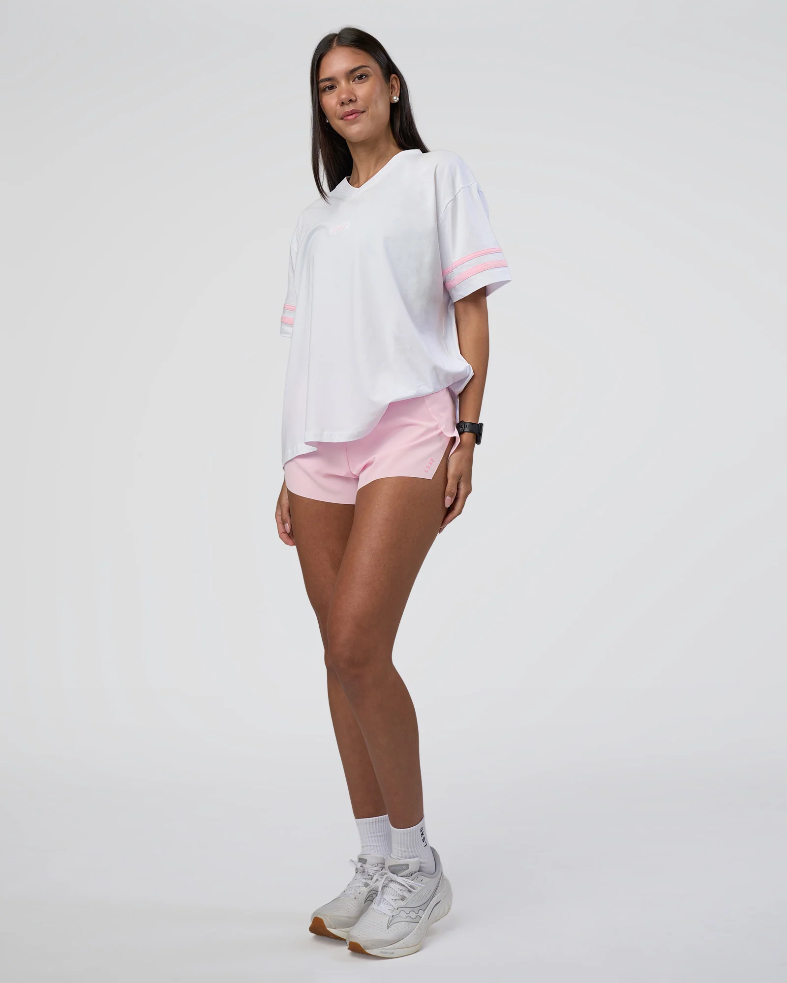 Victory FLXCotton Oversized Tee - White-Marshmallow