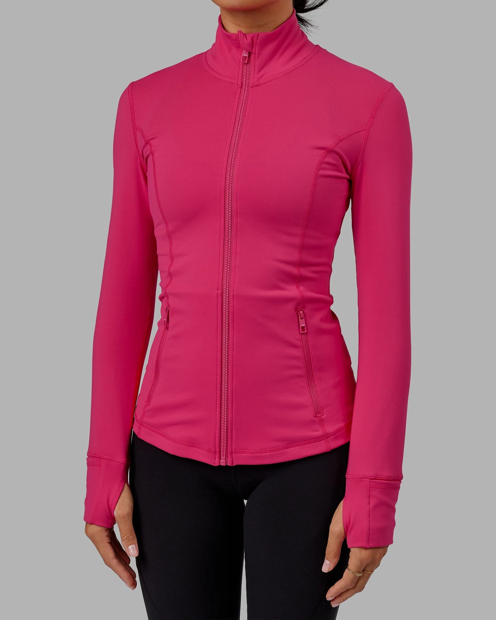 Stride Zip Through Jacket - Boysenberry 6 Stride Zip Through Jacket - Boysenberry