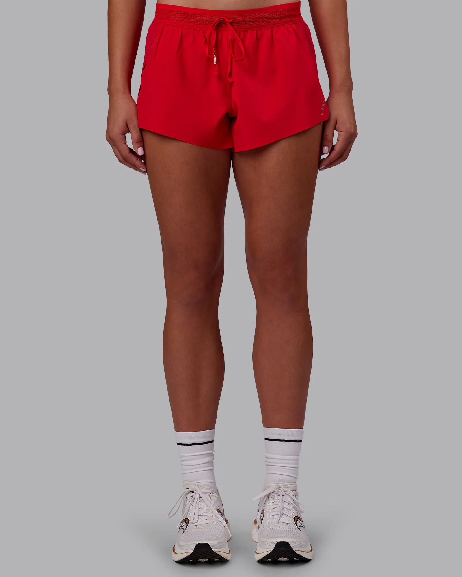 Accelerate 3" Mid-Rise Running Short - Scarlet