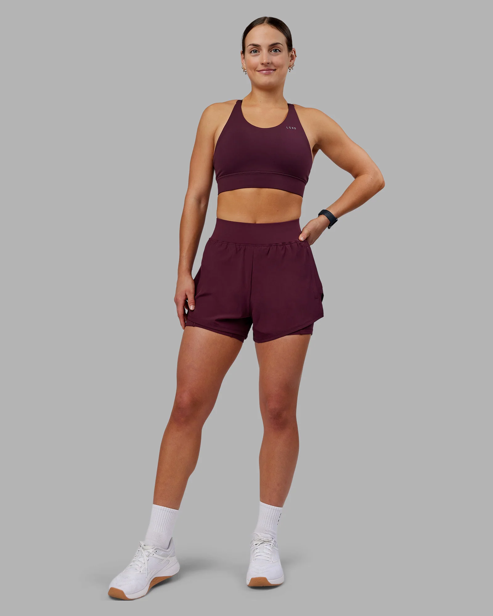 Challenger 3" Lined Performance Short - Cherry Lacquer