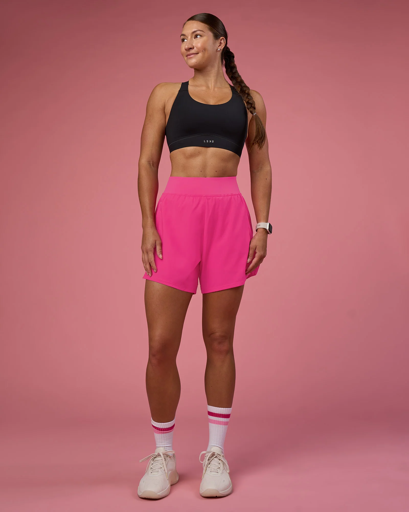 Challenger 5" Lined Performance Short - Ultra Pink