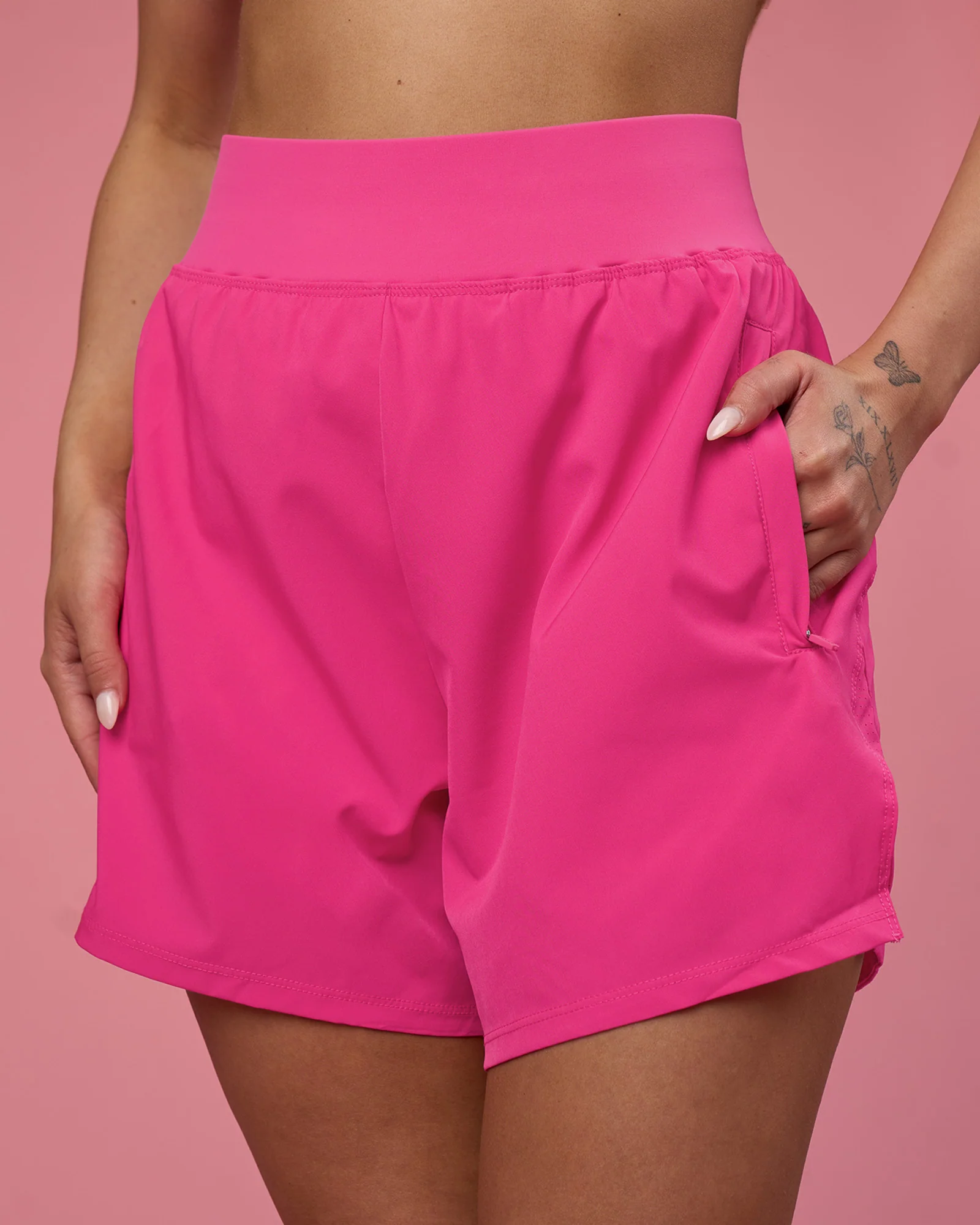 Challenger 5" Lined Performance Short - Ultra Pink