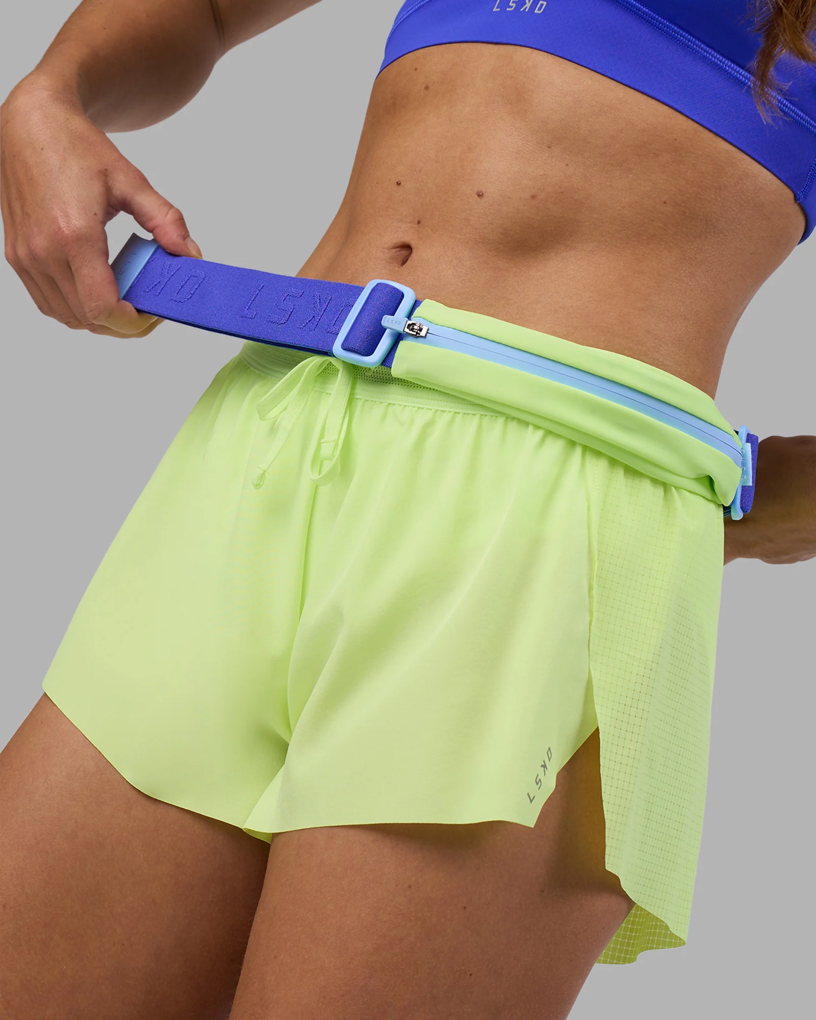 Accelerate 3" Running Short - Lime Glo 11 Accelerate 3" Running Short - Lime Glo