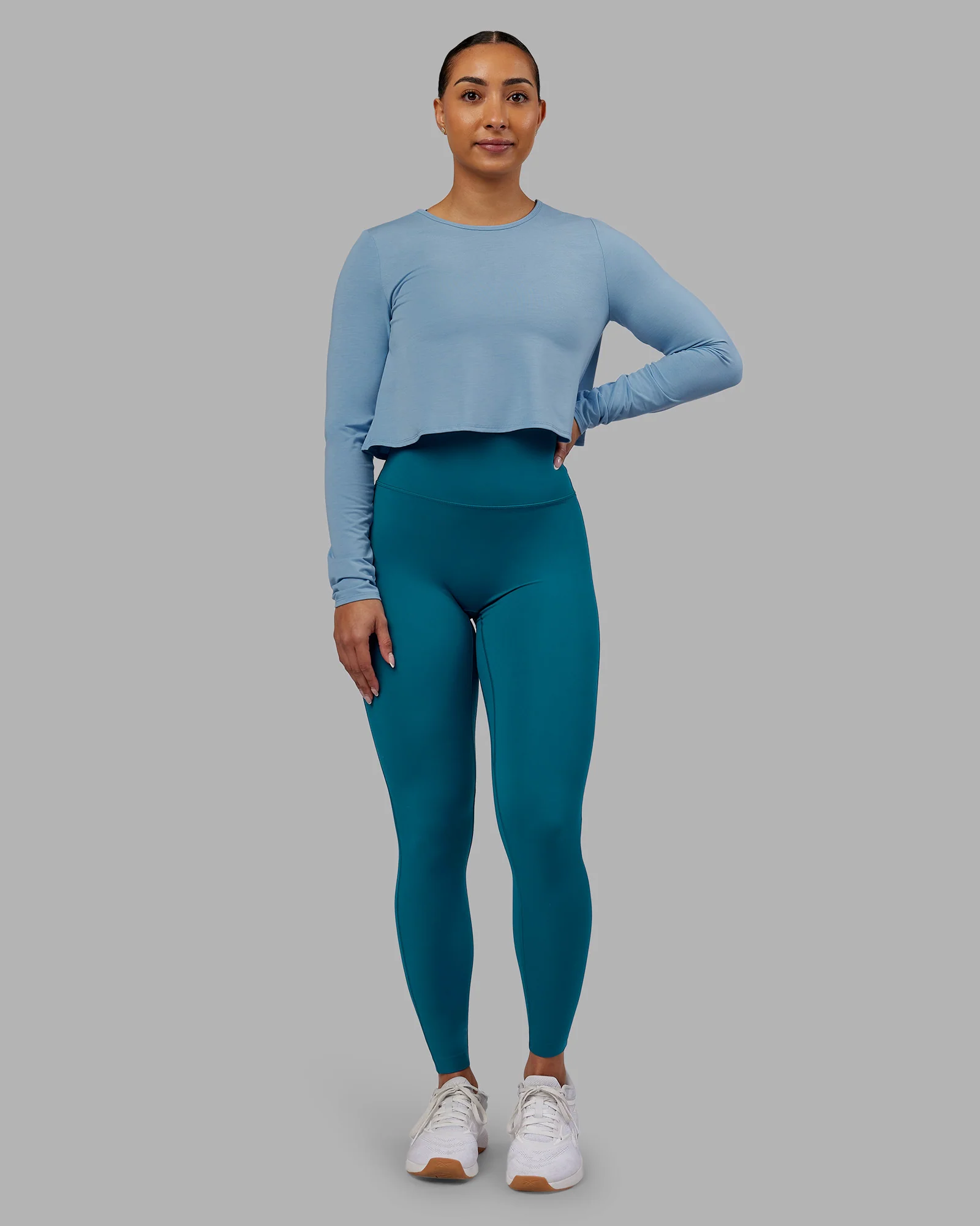 Breeze Long Sleeve Training Tee - Glacier Lake