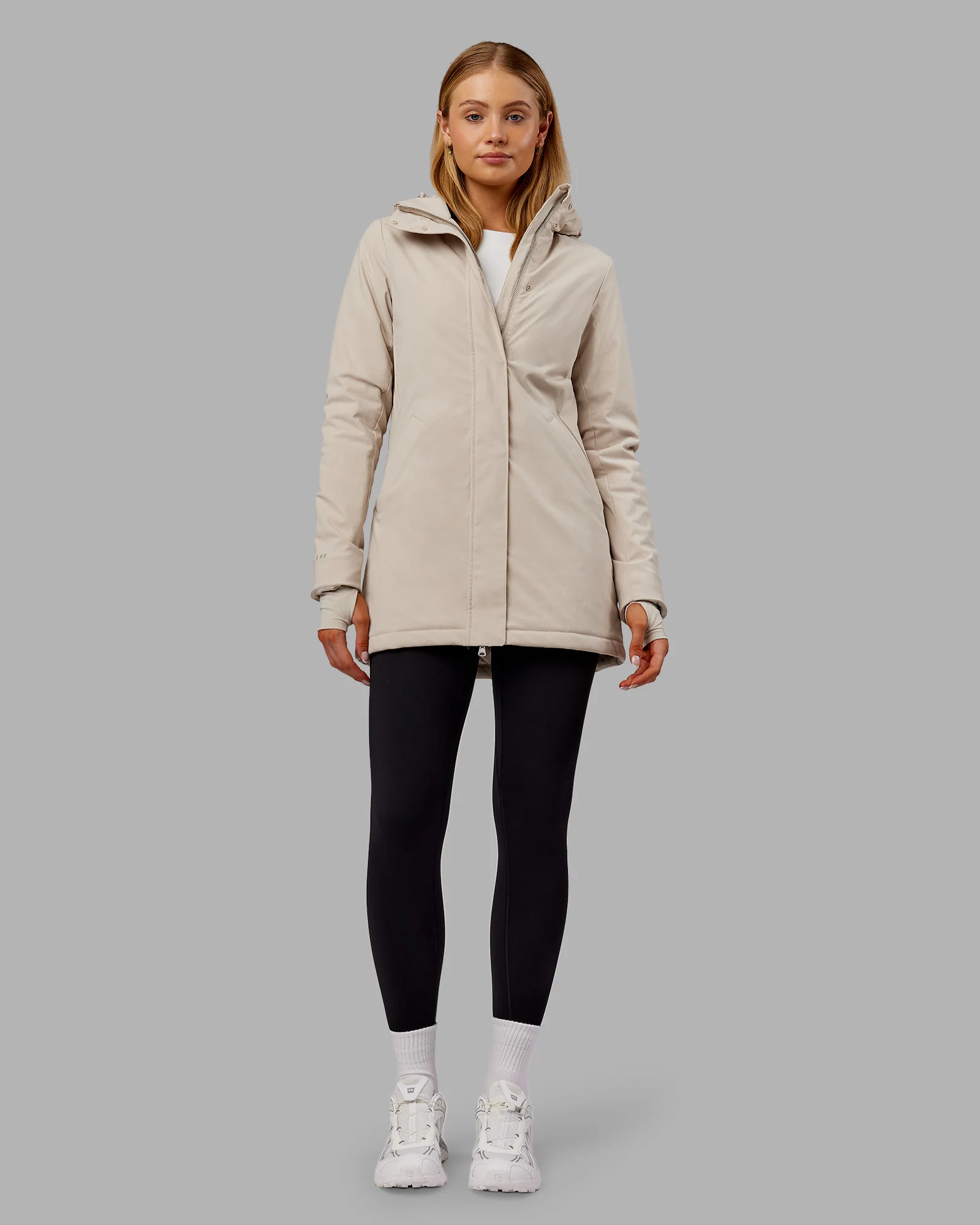 Auxiliary 2.0 Longline Jacket - Shale Beige 6 Auxiliary 2.0 Longline Jacket - Shale Beige