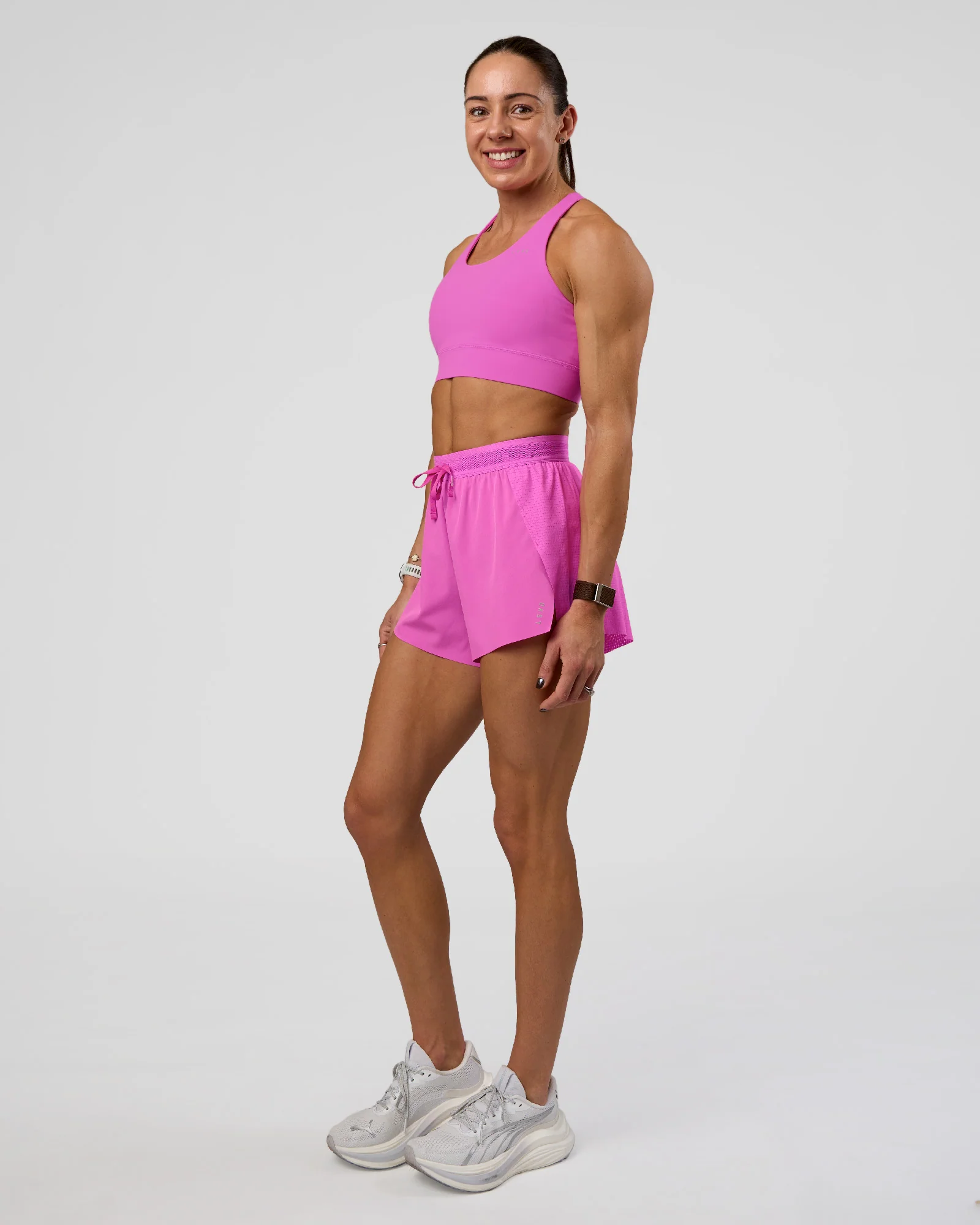 Accelerate 3" High-Rise Running Short - Ultra Fuchsia 5 Accelerate 3" High-Rise Running Short - Ultra Fuchsia