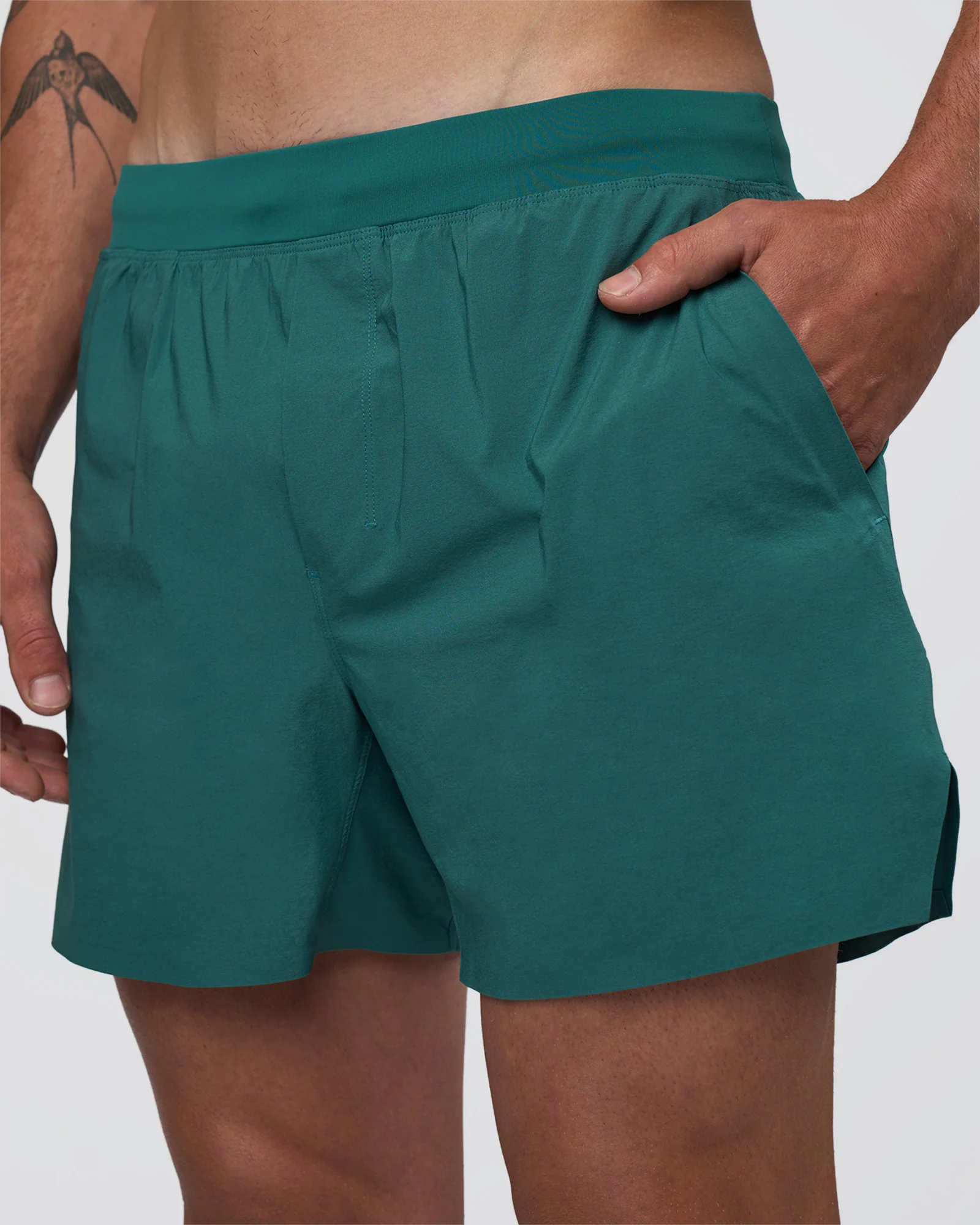 Hybrid Lined 5" Short - Transformative Teal 6 Hybrid Lined 5" Short - Transformative Teal