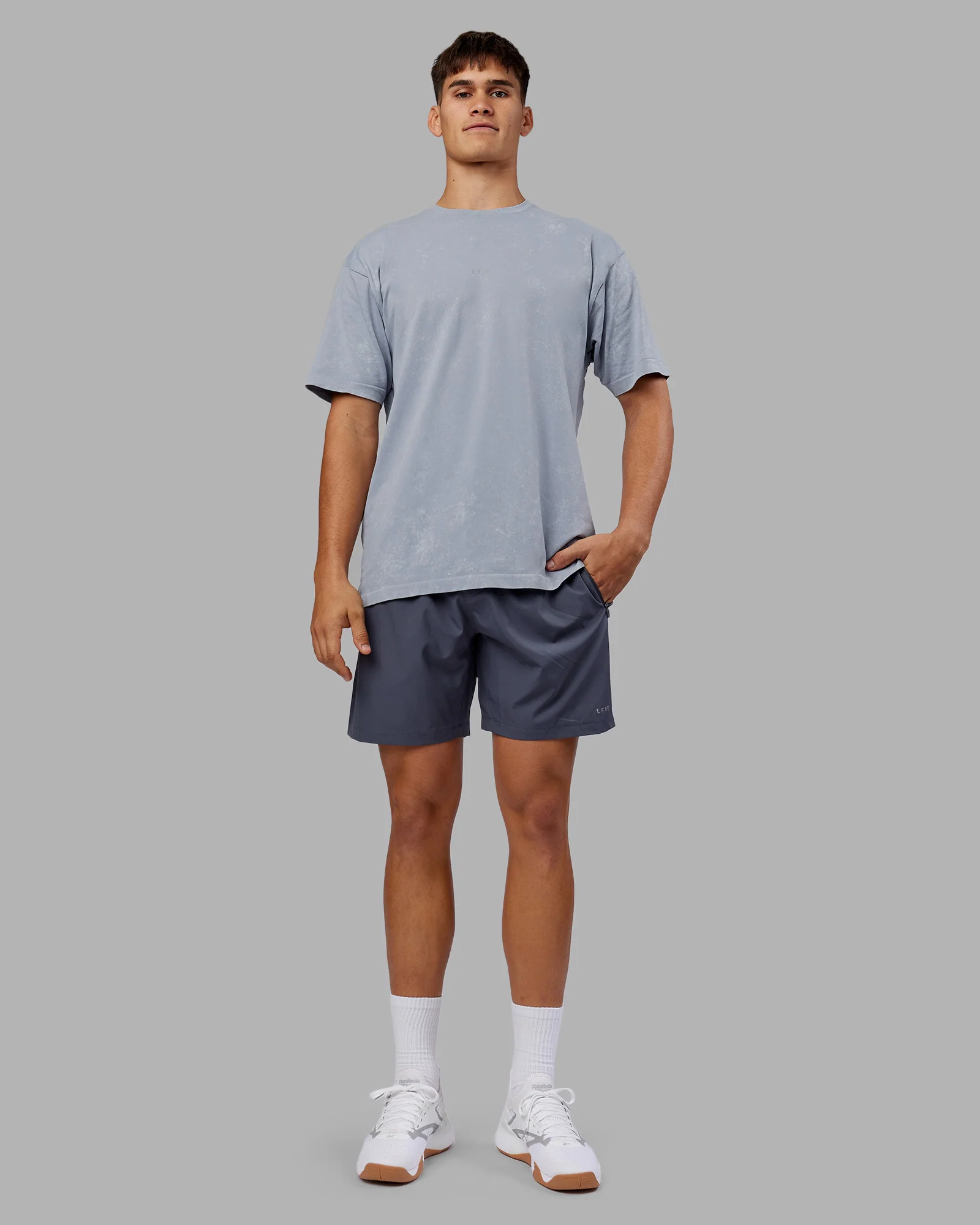 Power Oversized Tee - Tradewinds Washed 4 Power Oversized Tee - Tradewinds Washed