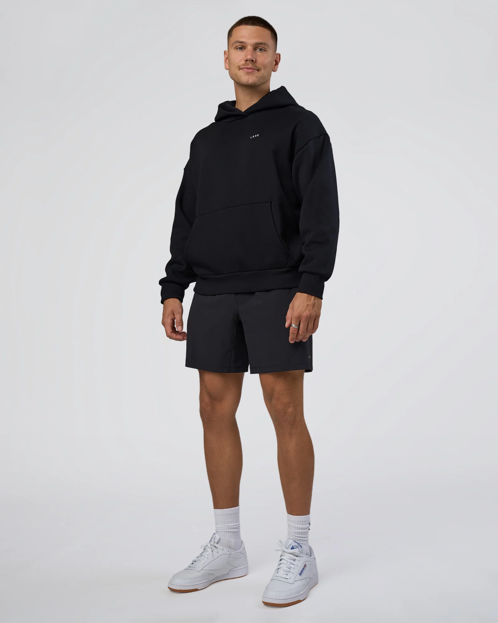 Lifting Unisex Oversized Hoodie - Black-Flame 7 Lifting Unisex Oversized Hoodie - Black-Flame