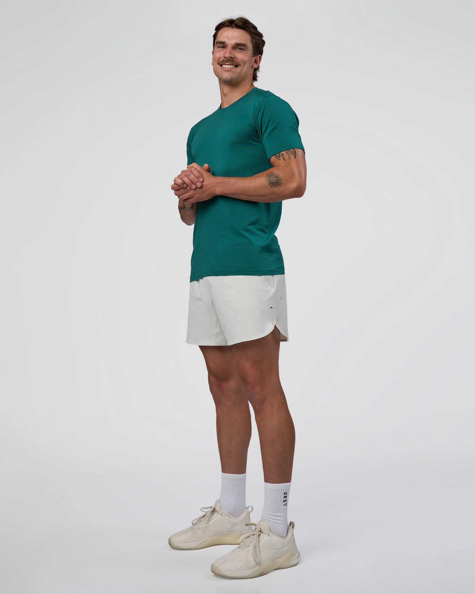 AeroFLX+ Seamless Set In Tee - Teal/Teal