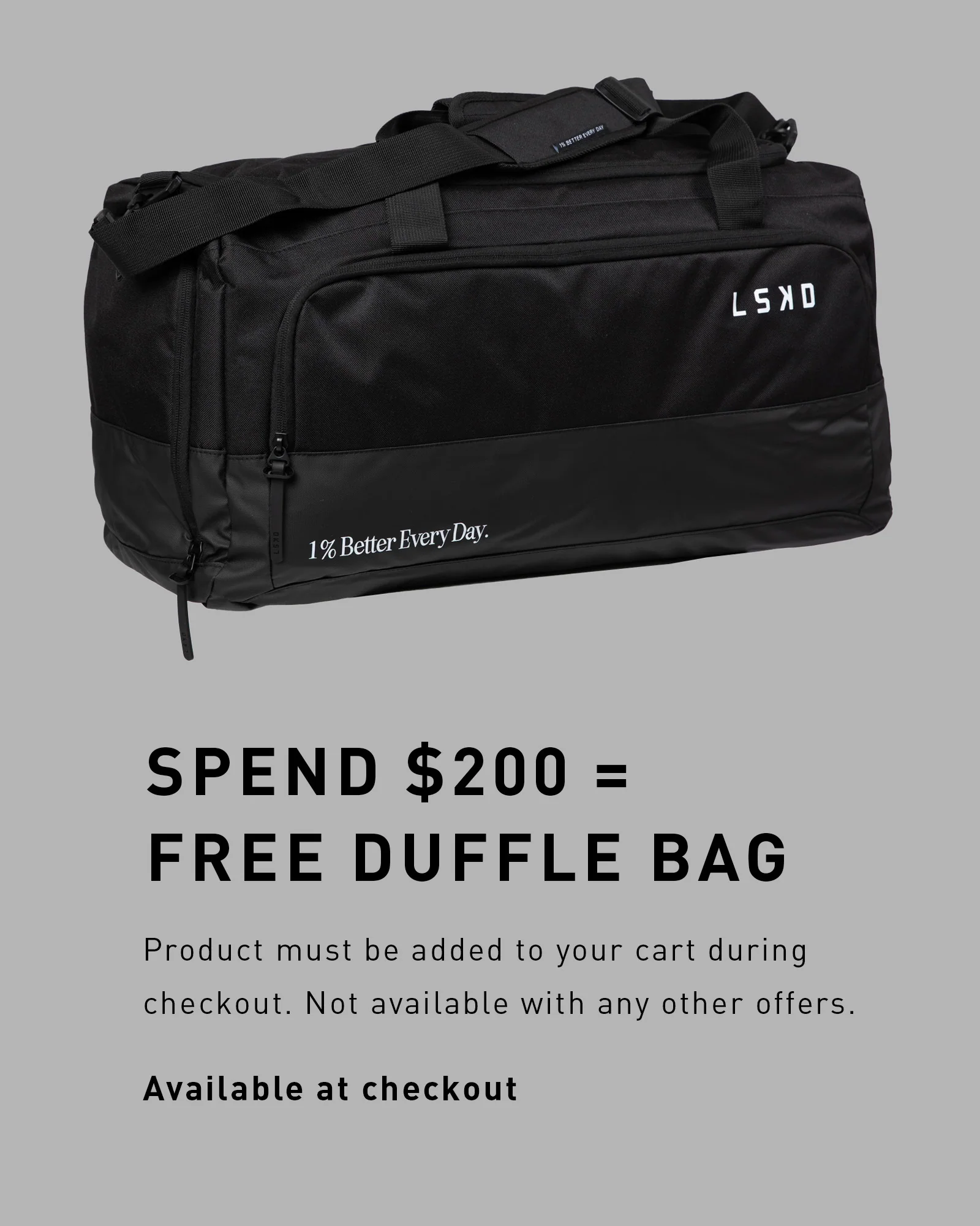 Promo Tile - GWP Duffle