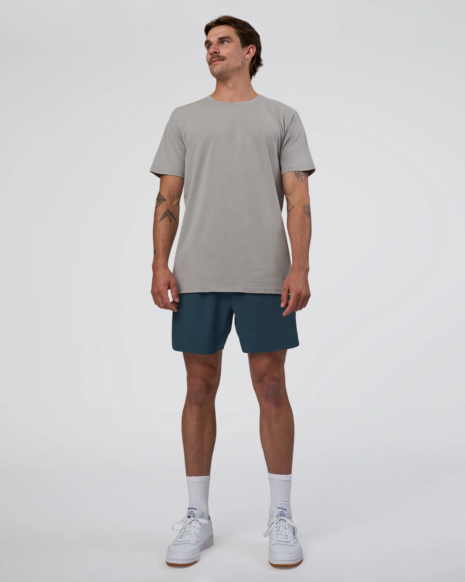 Base FLXCotton Tee - Alloy Washed