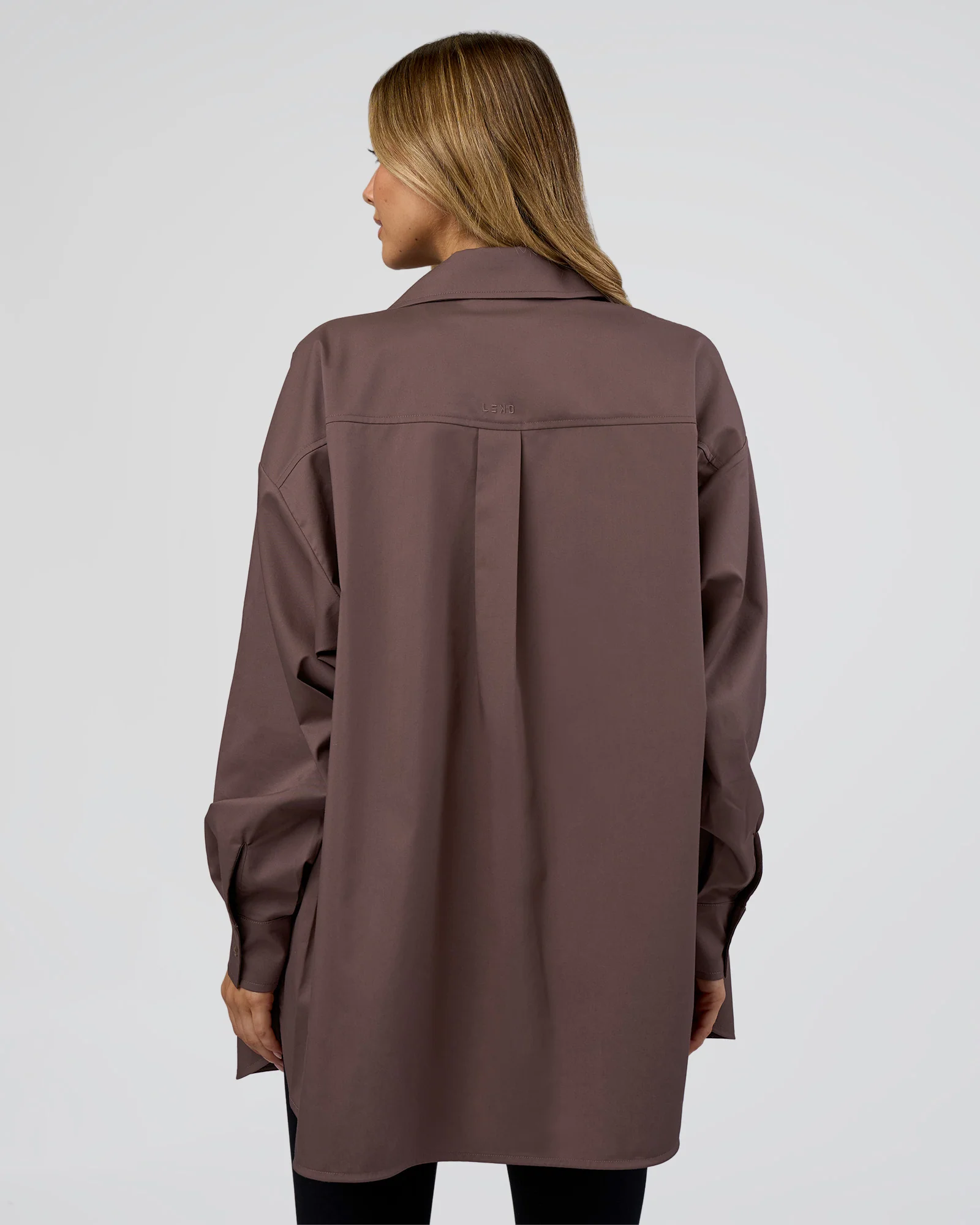 Go-To Oversized Shirt - Cocoa