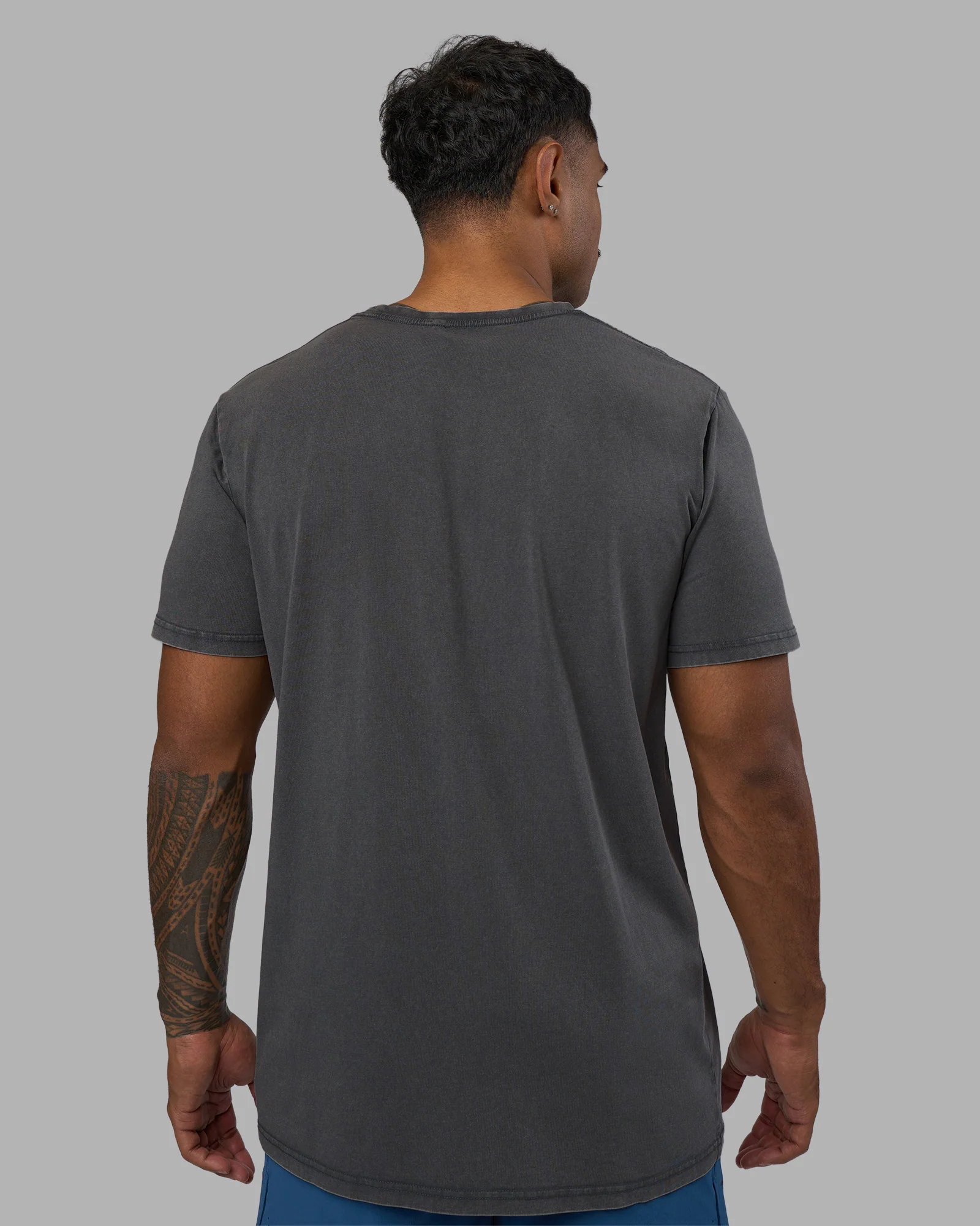 Base FLXCotton Tee - Dark Storm Washed 3 Base FLXCotton Tee - Dark Storm Washed