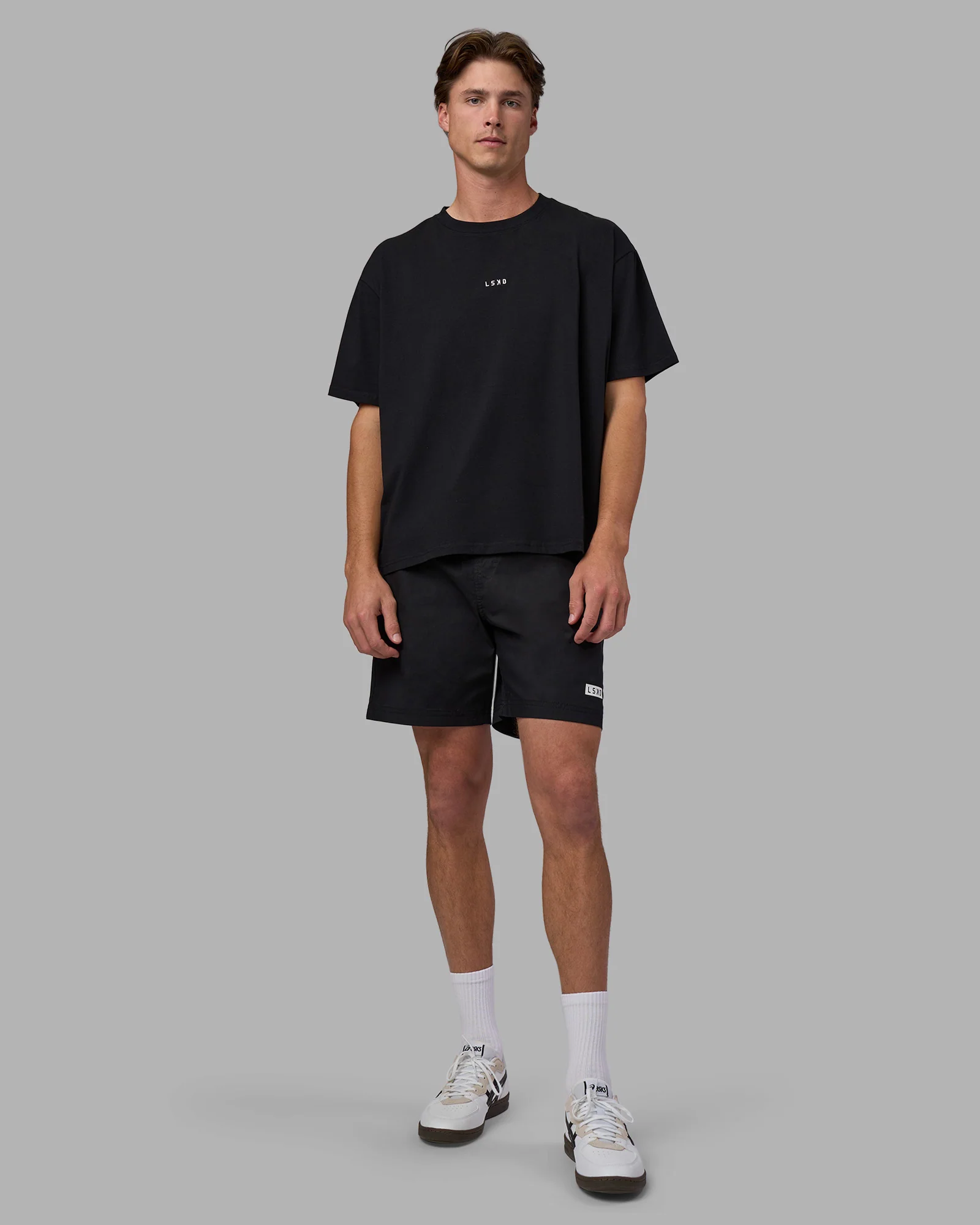 Go-To FLXCotton Oversized Tee - Black-White 8 Go-To FLXCotton Oversized Tee - Black-White