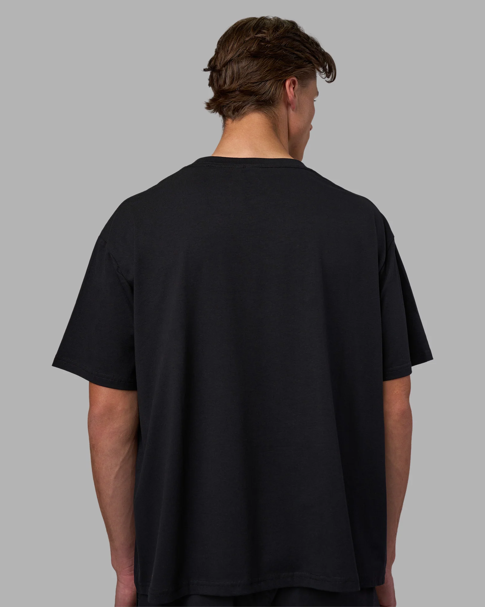 Go-To FLXCotton Oversized Tee - Black-White 9 Go-To FLXCotton Oversized Tee - Black-White