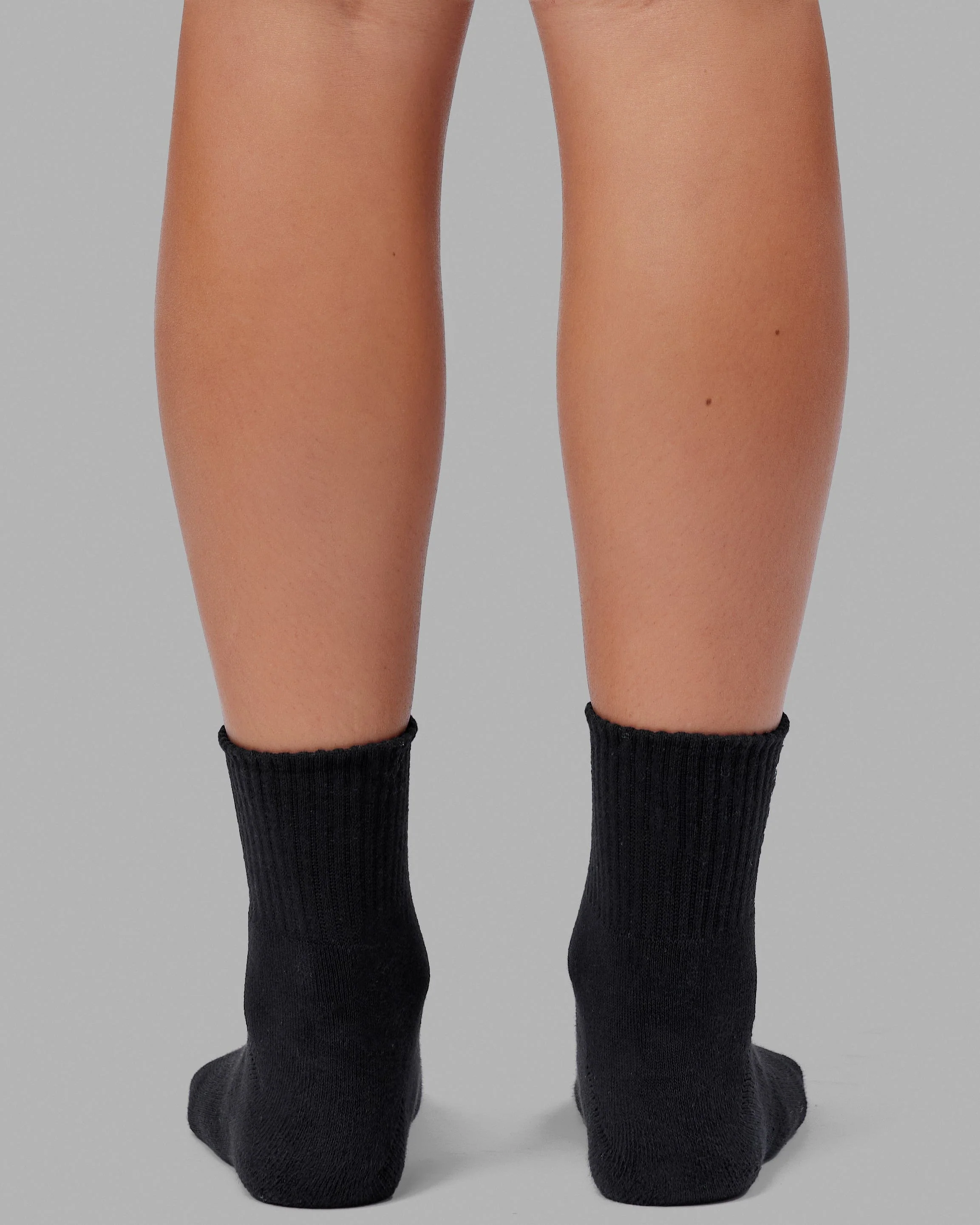 Signal Quarter Socks 3 Pack - Black-White 4 Signal Quarter Socks 3 Pack - Black-White