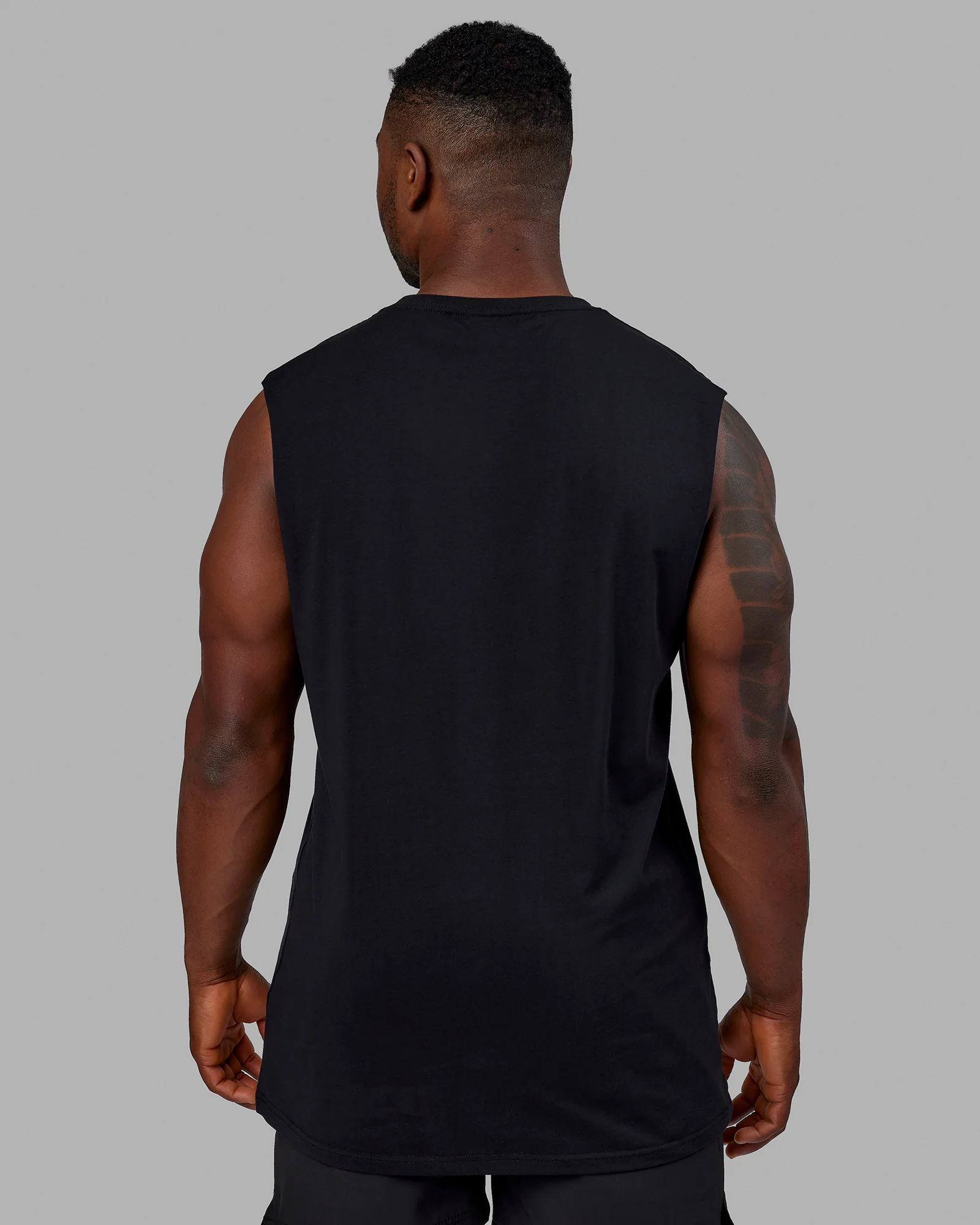 Base FLXCotton Tank - Black 4 Base FLXCotton Tank - Black