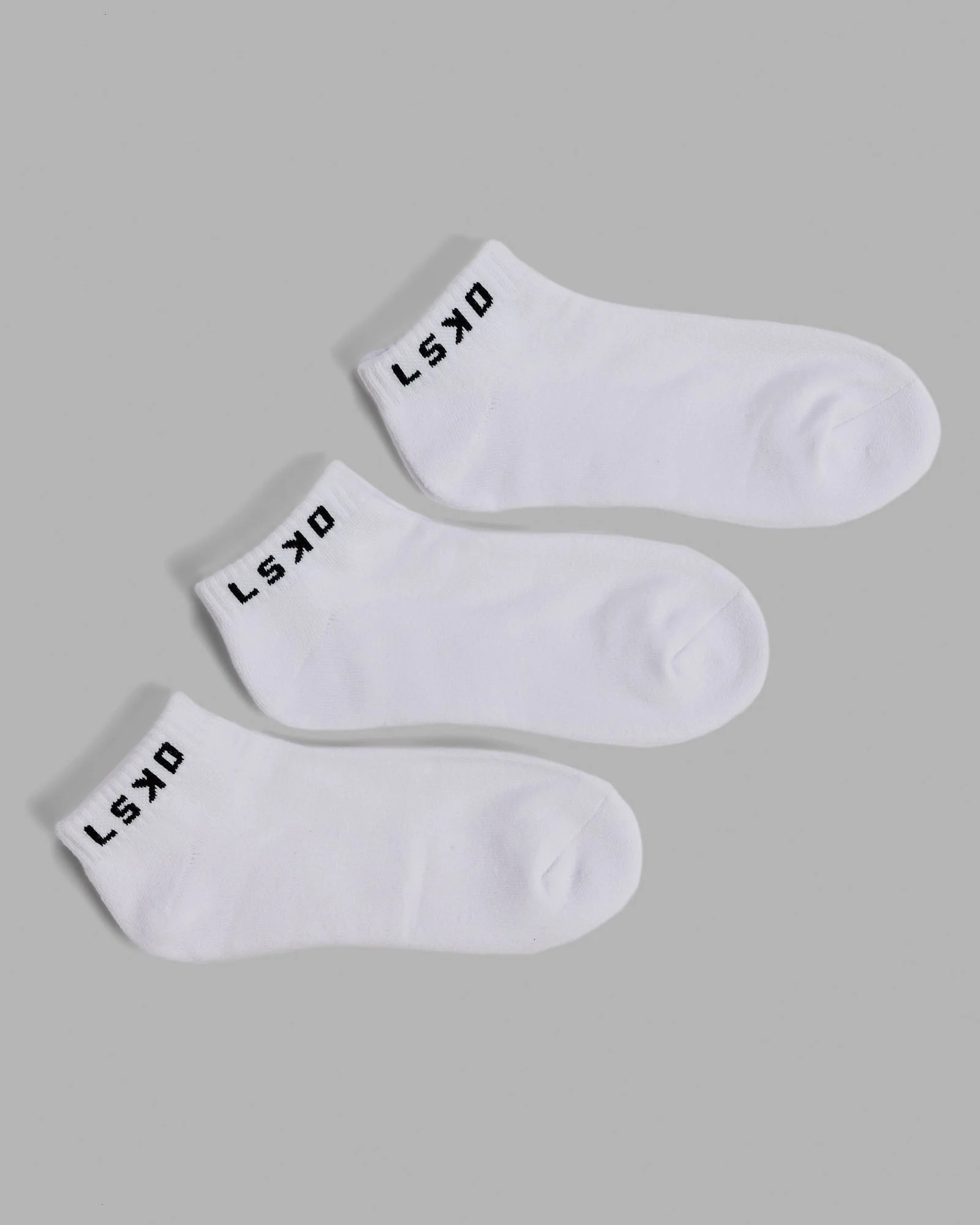 Daily Ankle Socks 3 Pack - White 5 Daily Ankle Socks 3 Pack - White