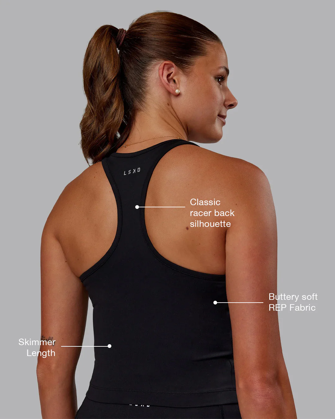 Flow Performance Tank 2.0 - Black 2 Flow Performance Tank 2.0 - Black