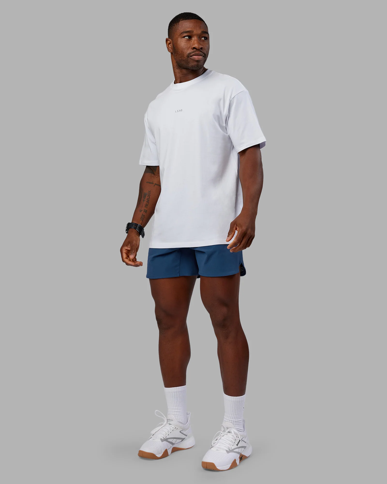 Base FLXCotton Tee Oversized - White