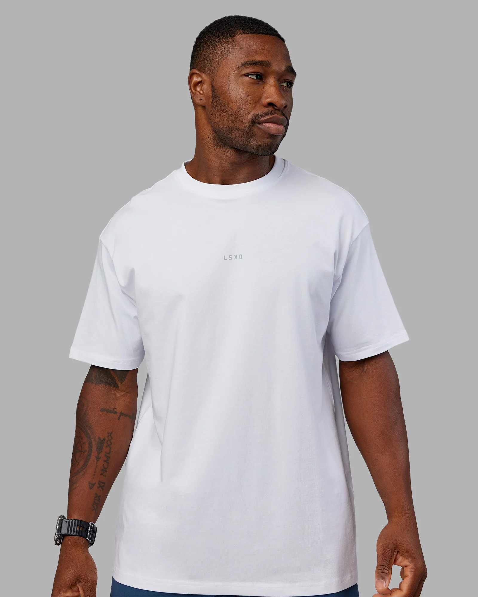 Base FLXCotton Tee Oversized - White