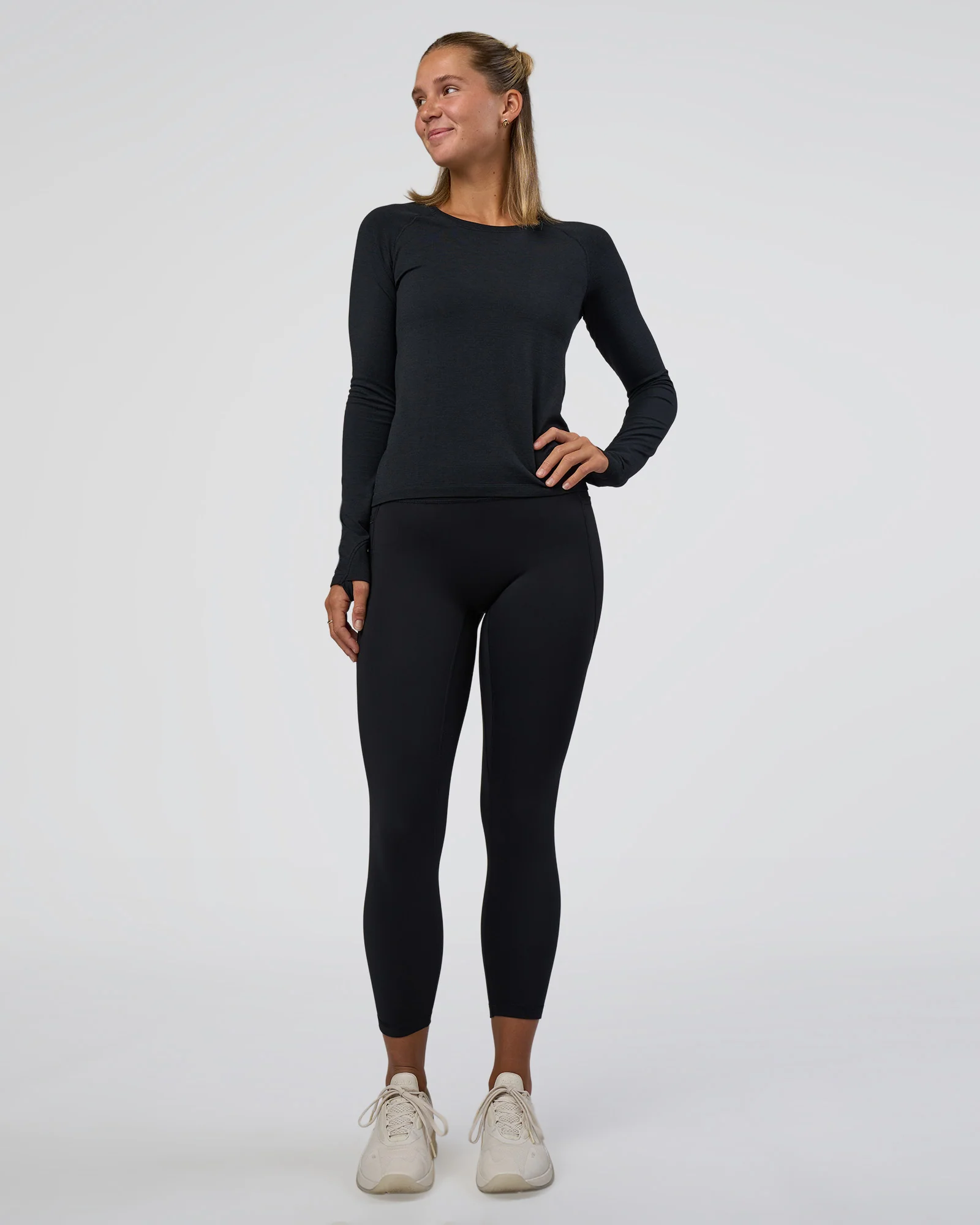 Fusion Ultra High-Rise 7/8 Legging Pockets - Black