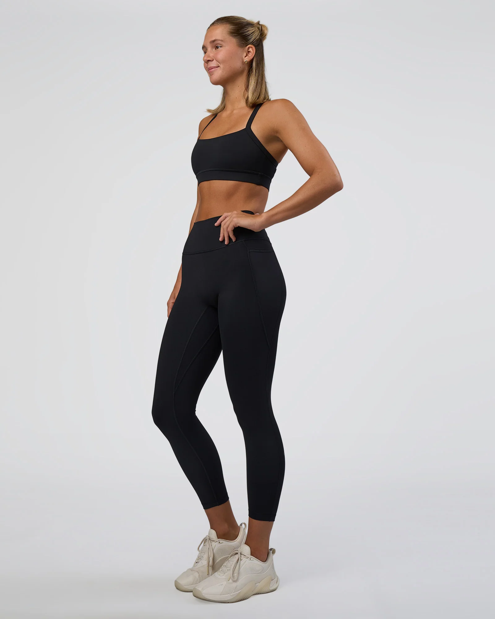 Fusion Ultra High-Rise 7/8 Legging Pockets - Black