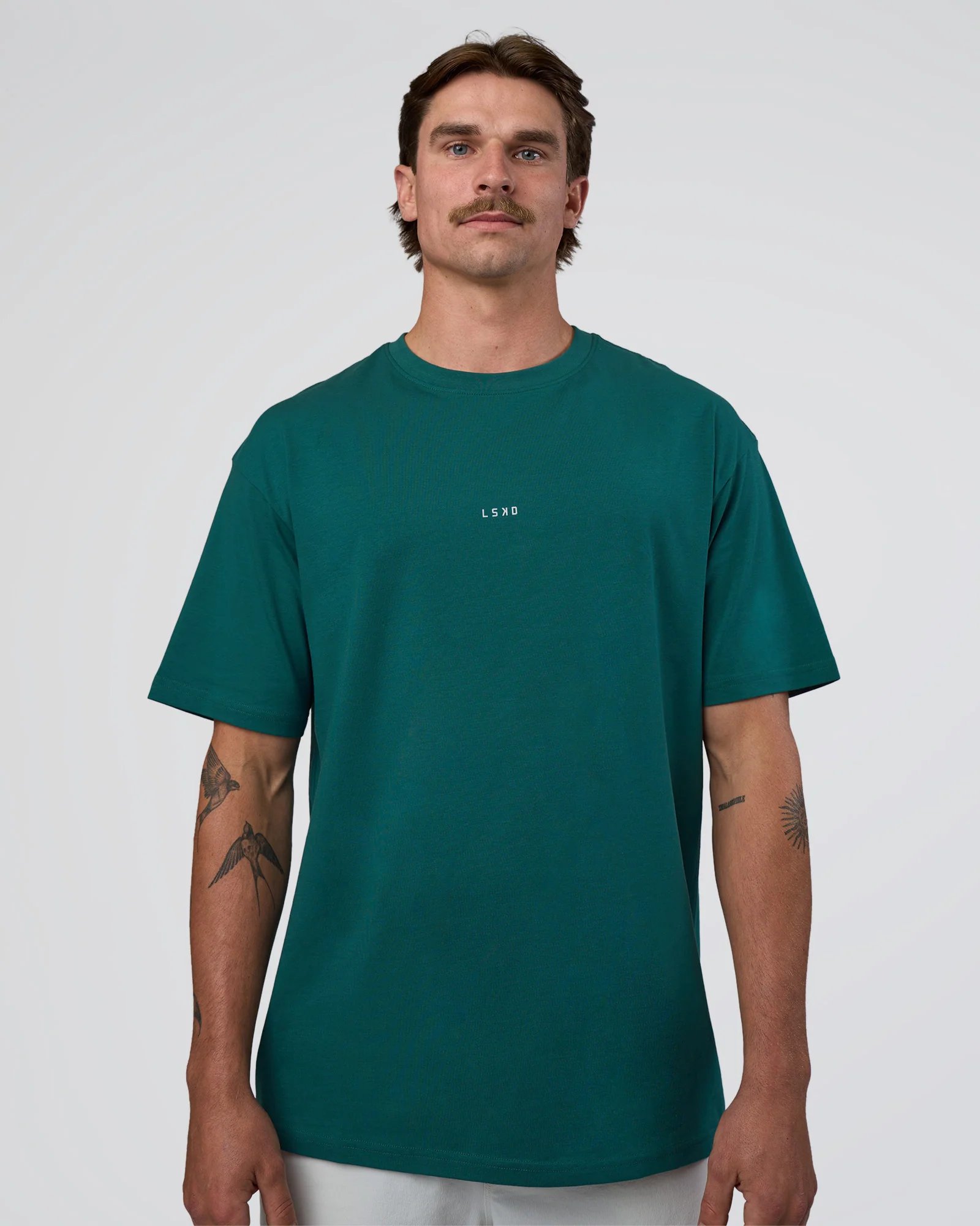 Base FLXCotton Tee Oversized - Transformative Teal