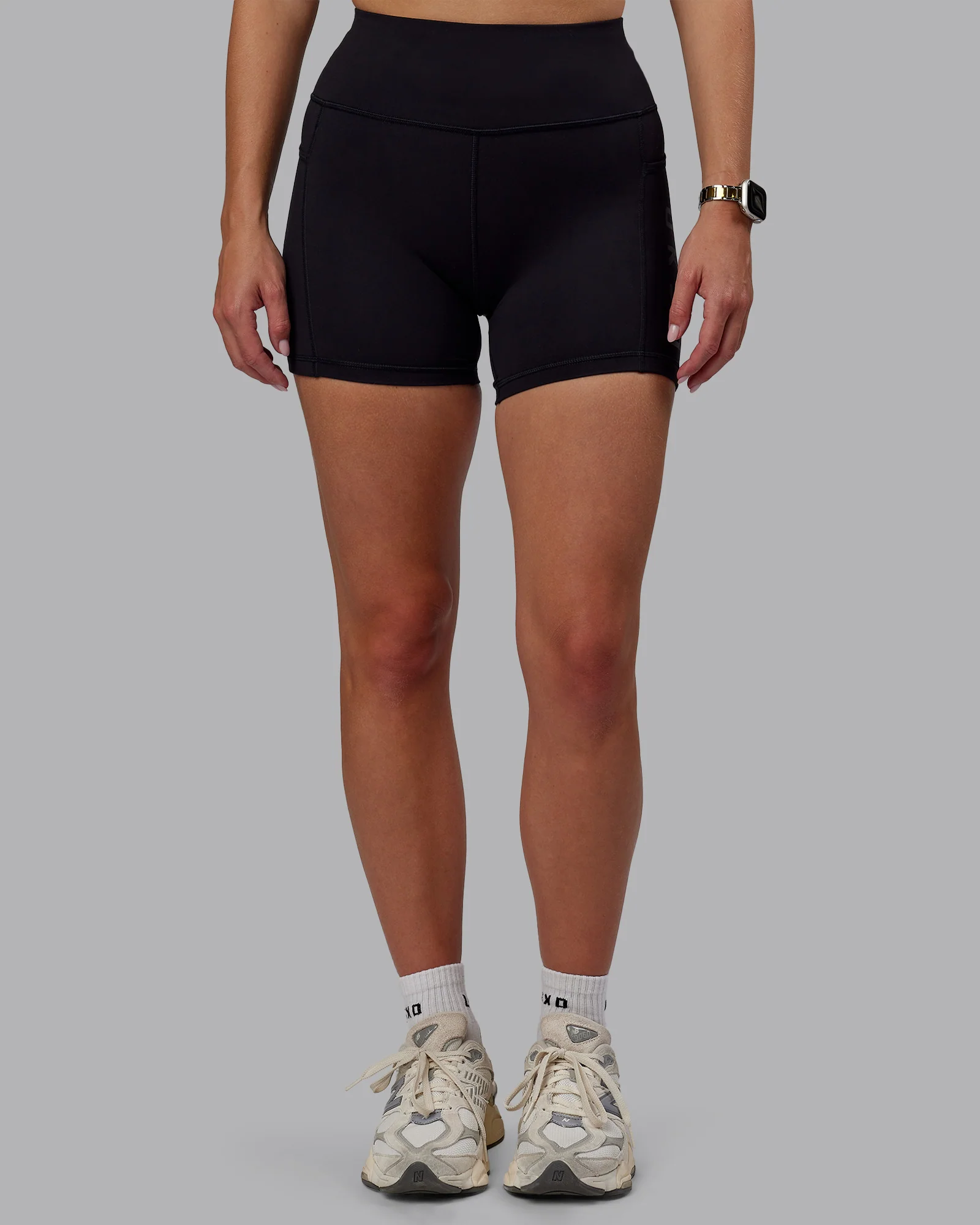 Rep Ultra High-Rise 4" Short Pockets - Black-Black 7 Rep Ultra High-Rise 4" Short Pockets - Black-Black