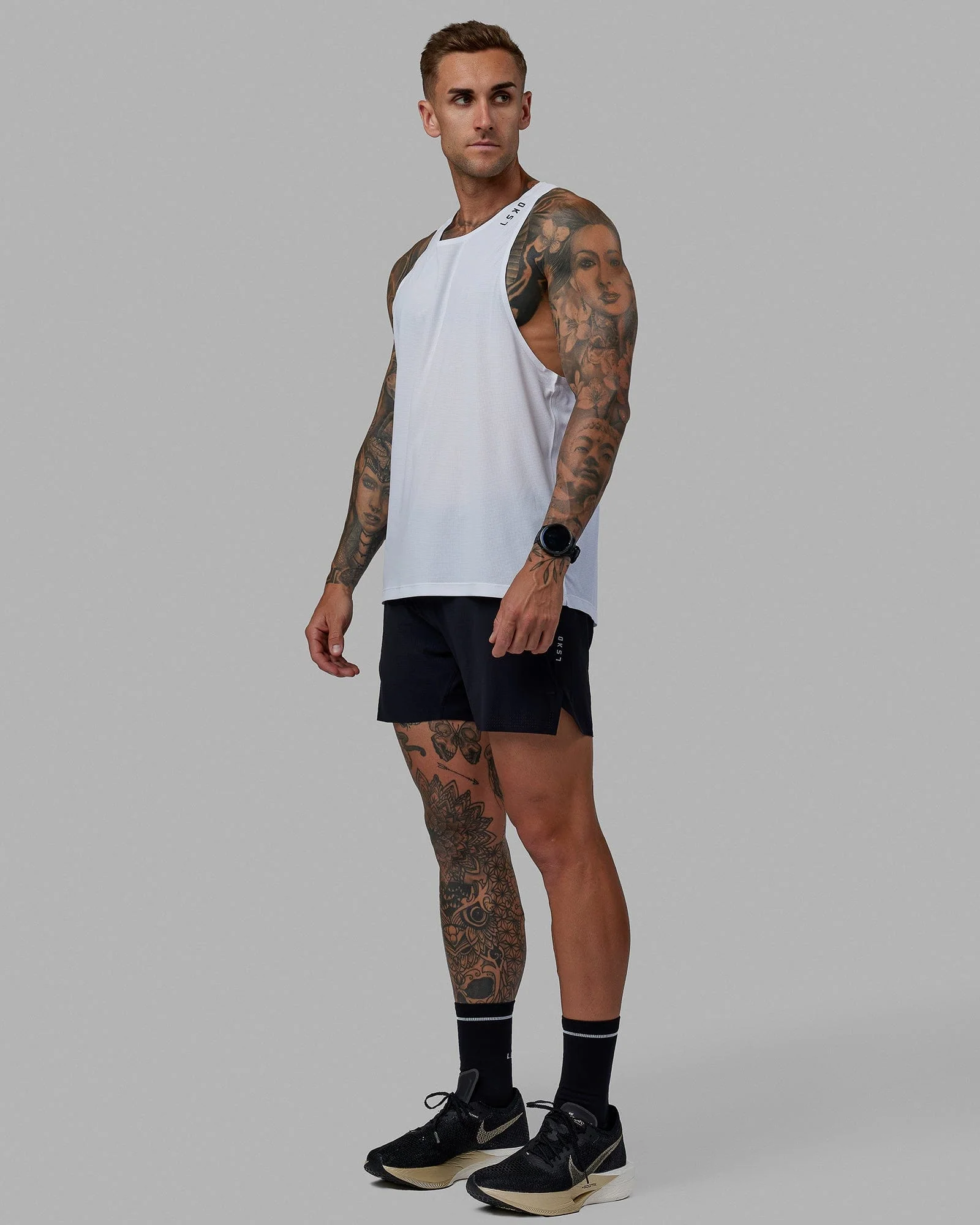 UltraAir 5" Lined Performance Short - Black-Reflective 7 UltraAir 5" Lined Performance Short - Black-Reflective