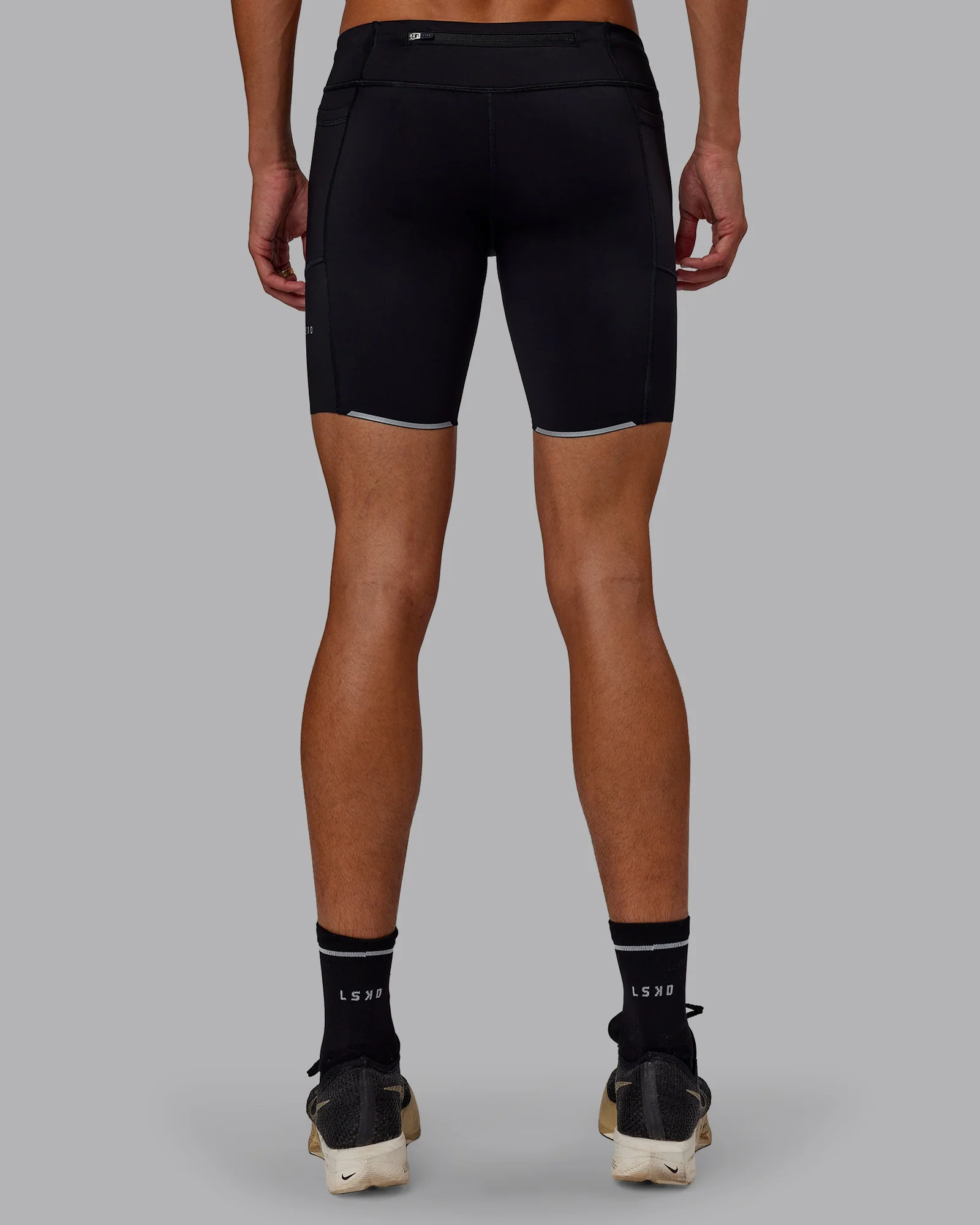 Race Day Short Tight 8" - Black