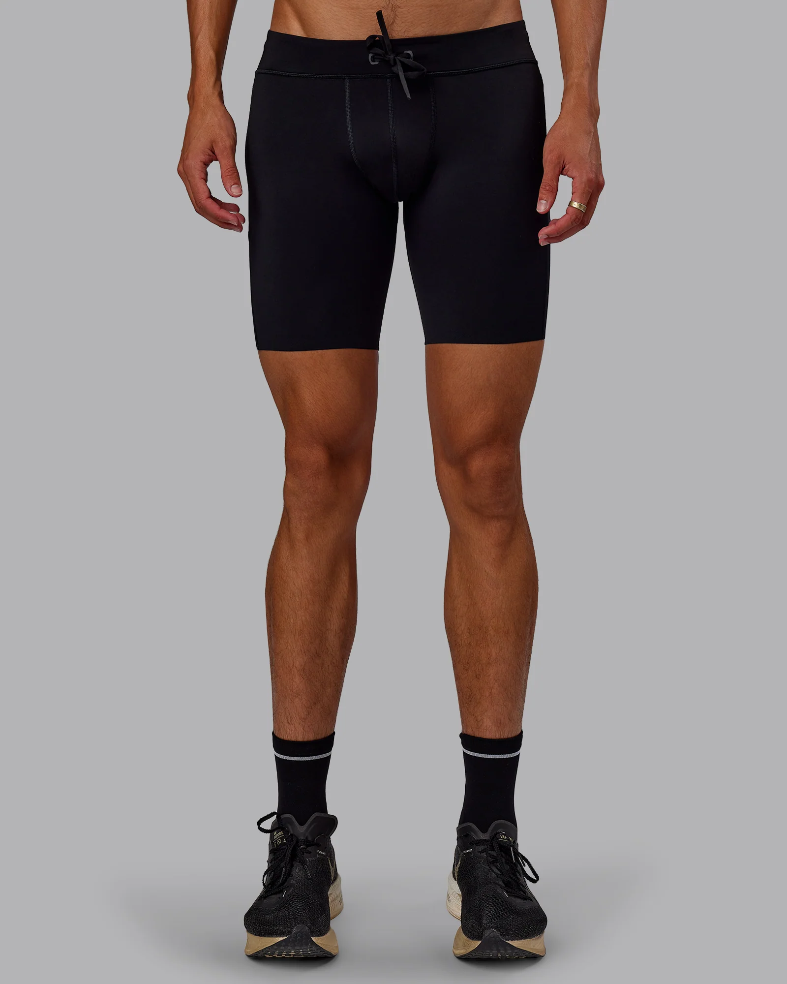 Race Day Short Tight 8" - Black