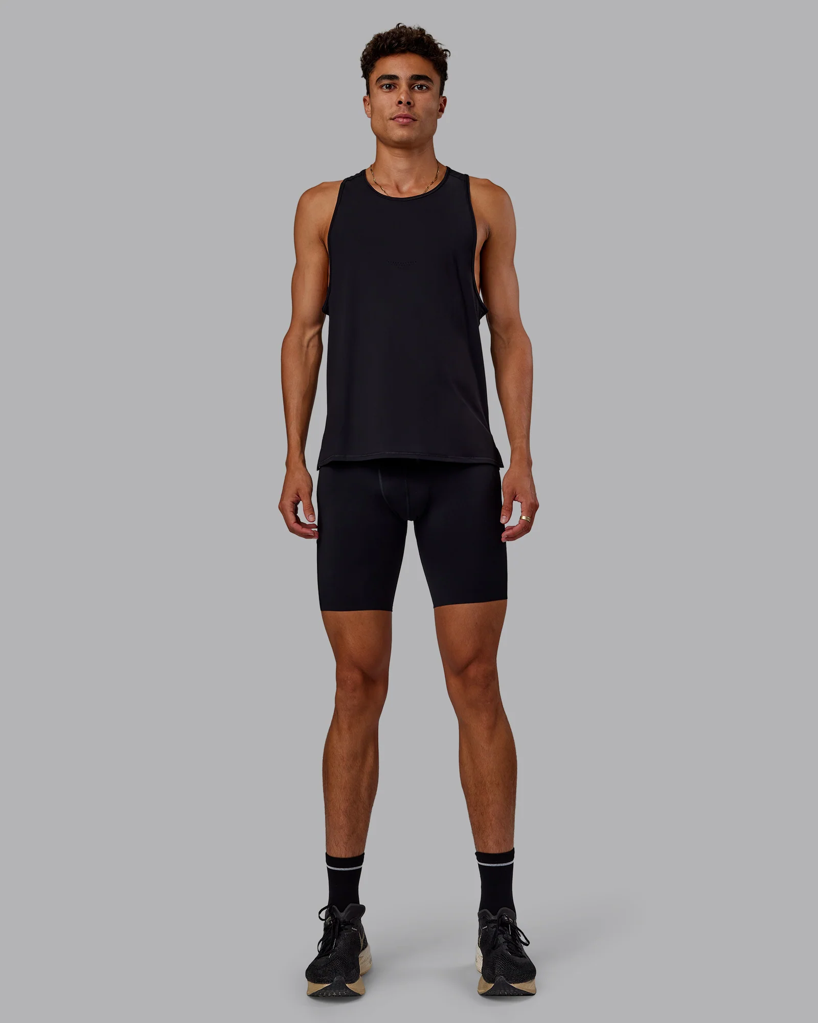 Race Day Short Tight 8" - Black