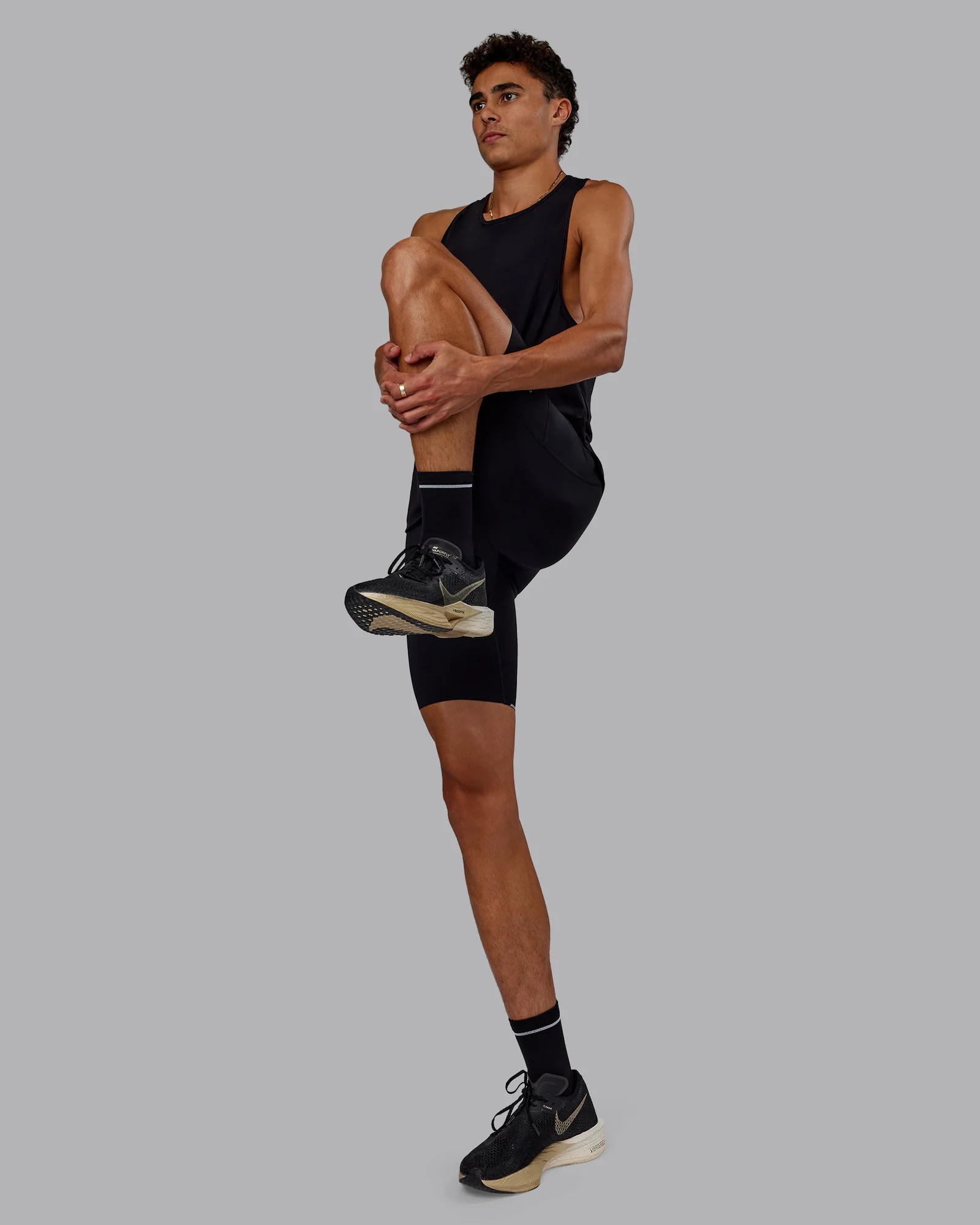 Race Day Short Tight 8" - Black