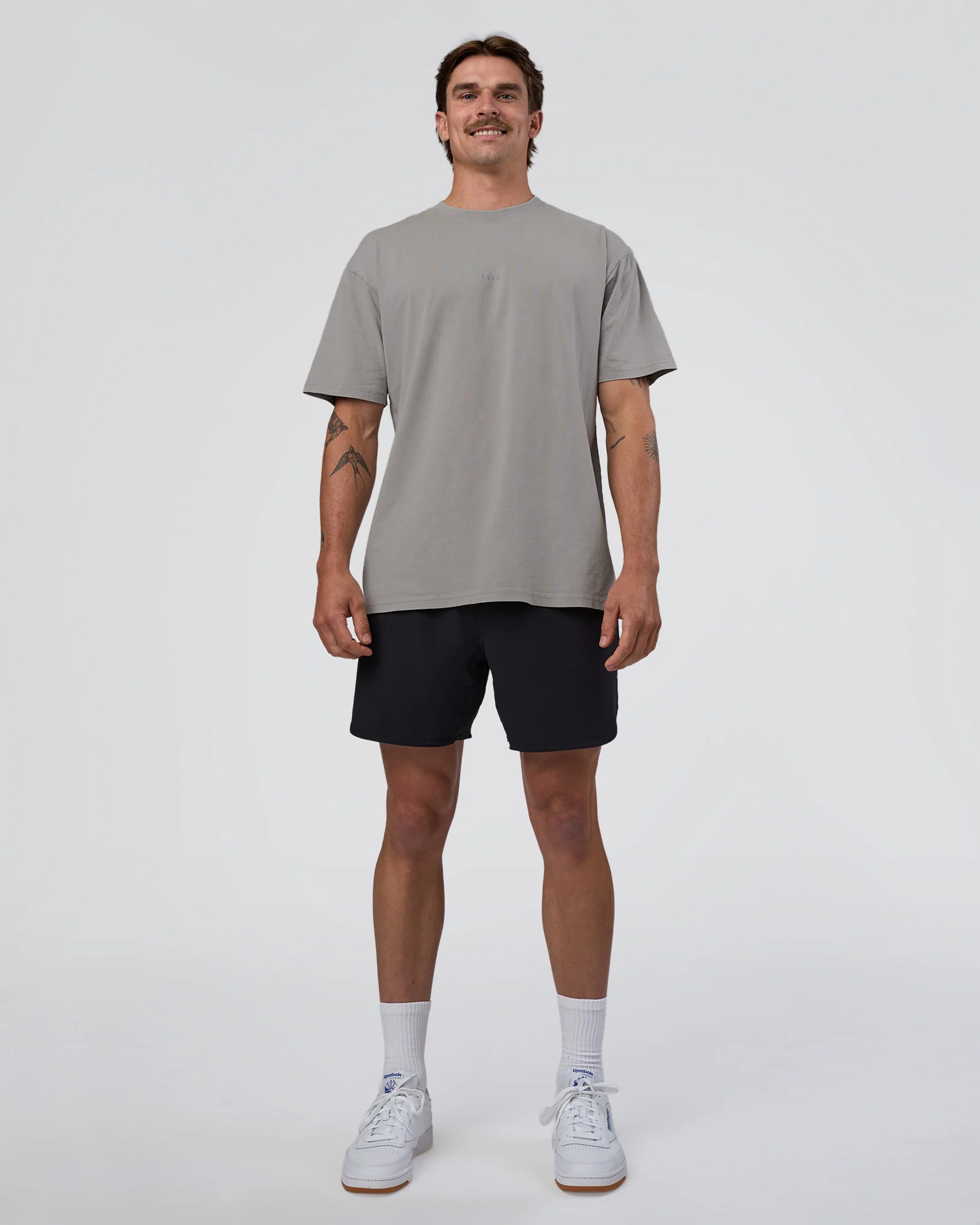 Base FLXCotton Tee Oversized - Alloy Washed 5 Base FLXCotton Tee Oversized - Alloy Washed
