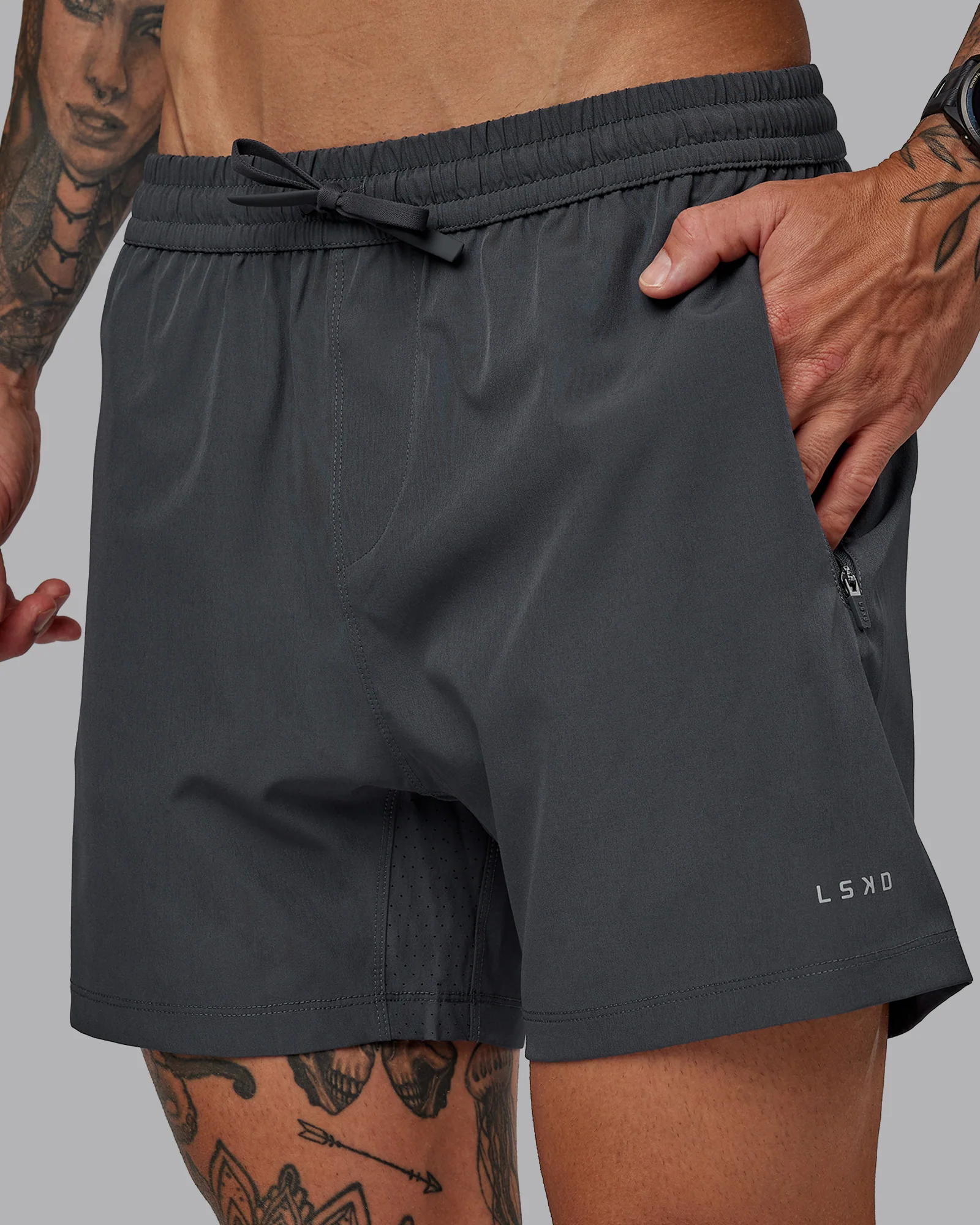 Rep 5" Performance Short - Dark Storm