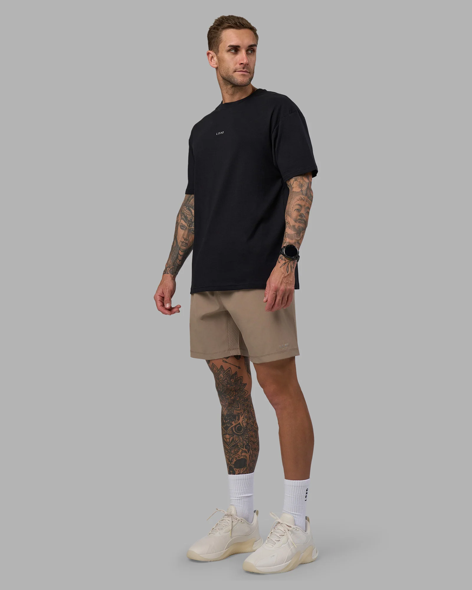 Rep 7'' Performance Short - Greige