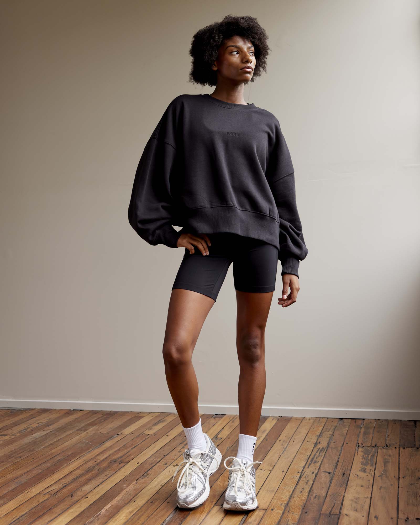 MVP Oversized Sweater - Black-Black 1 MVP Oversized Sweater - Black-Black