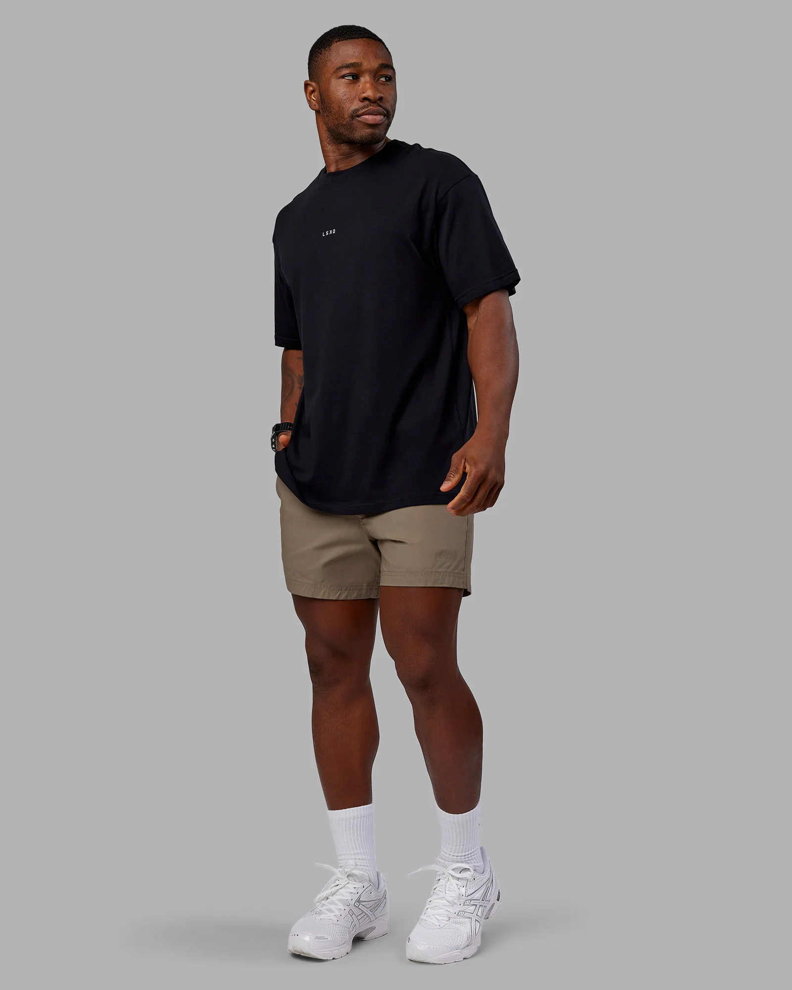Daily 5" Short - Greige