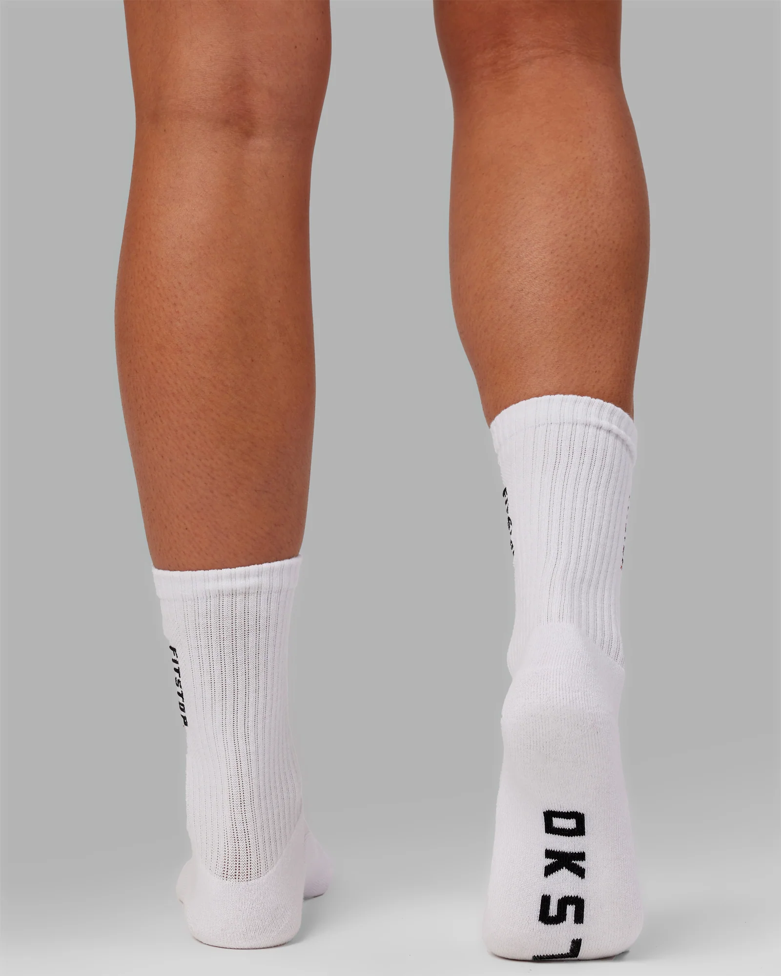 LSKD x Fitstop Crew Sock - White