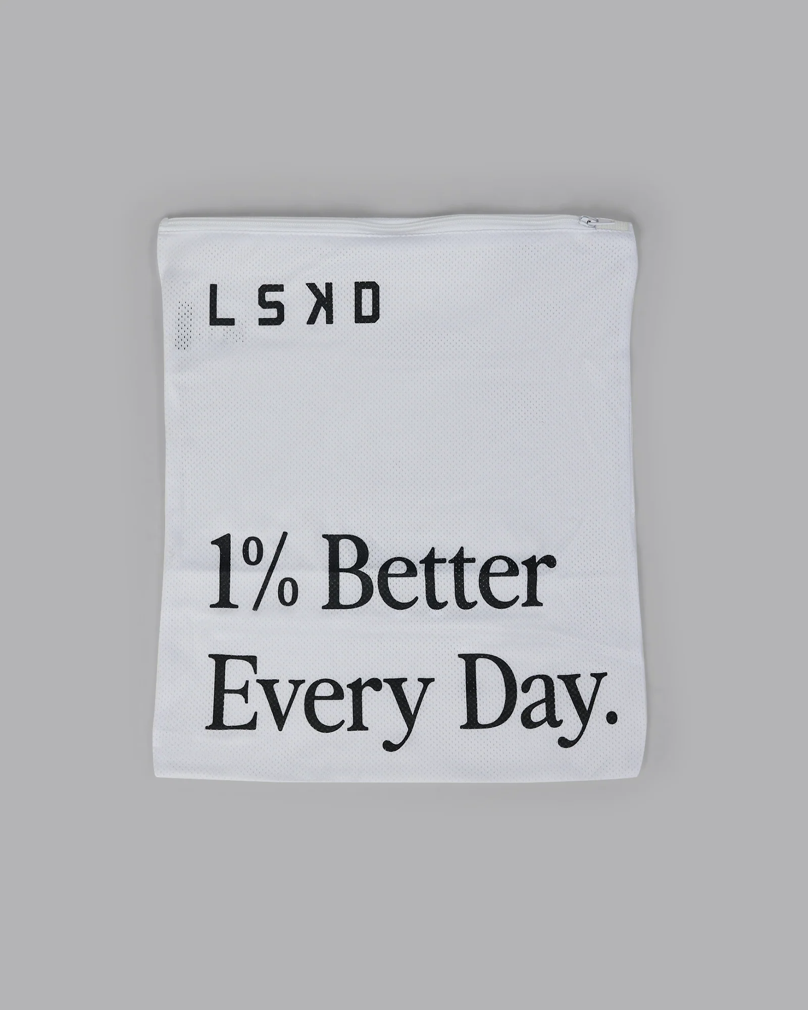 1% Better Wash Bag Set - White-Black