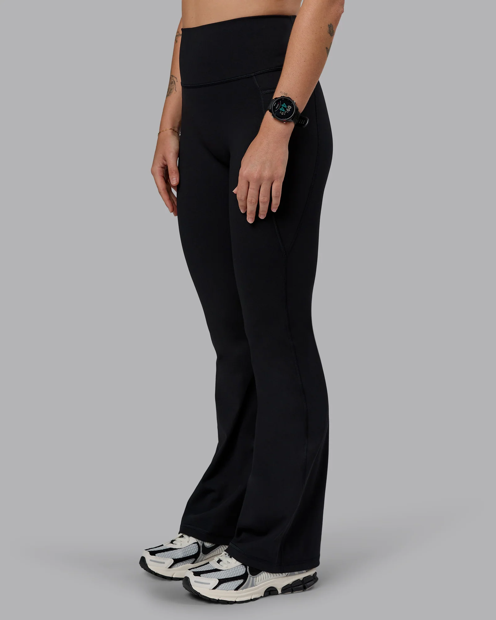 Fusion Ultra High-Rise Flared Petite Legging Pockets - Black 6 Fusion Ultra High-Rise Flared Petite Legging Pockets - Black