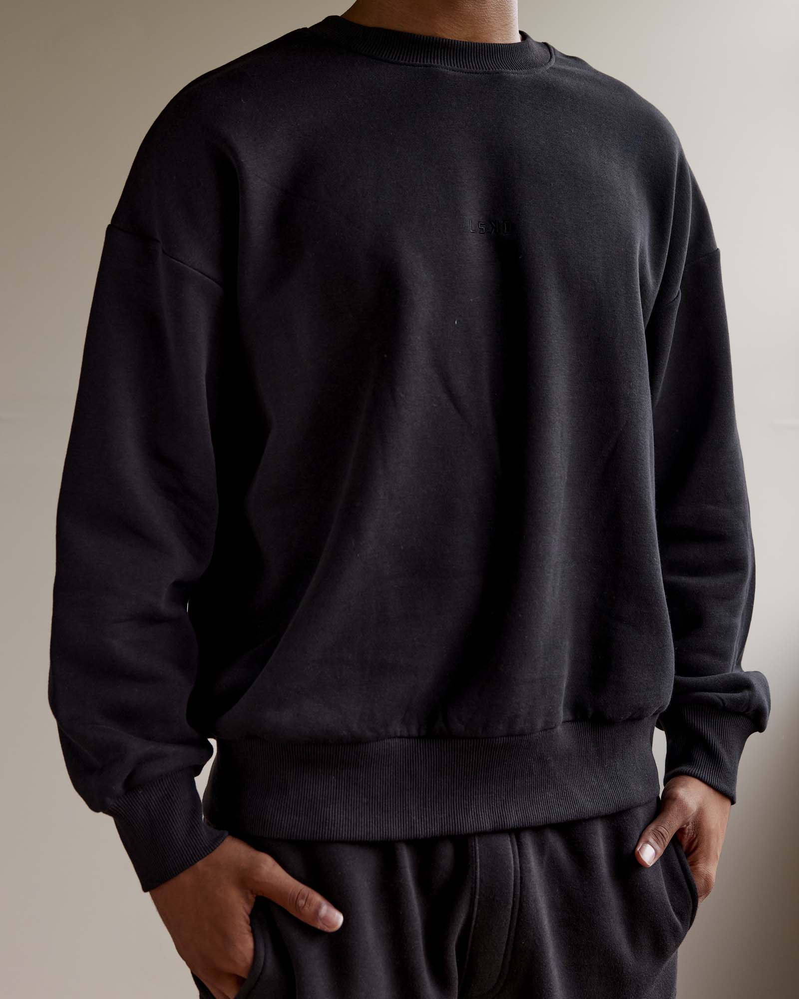 MVP Oversized Sweater - Black