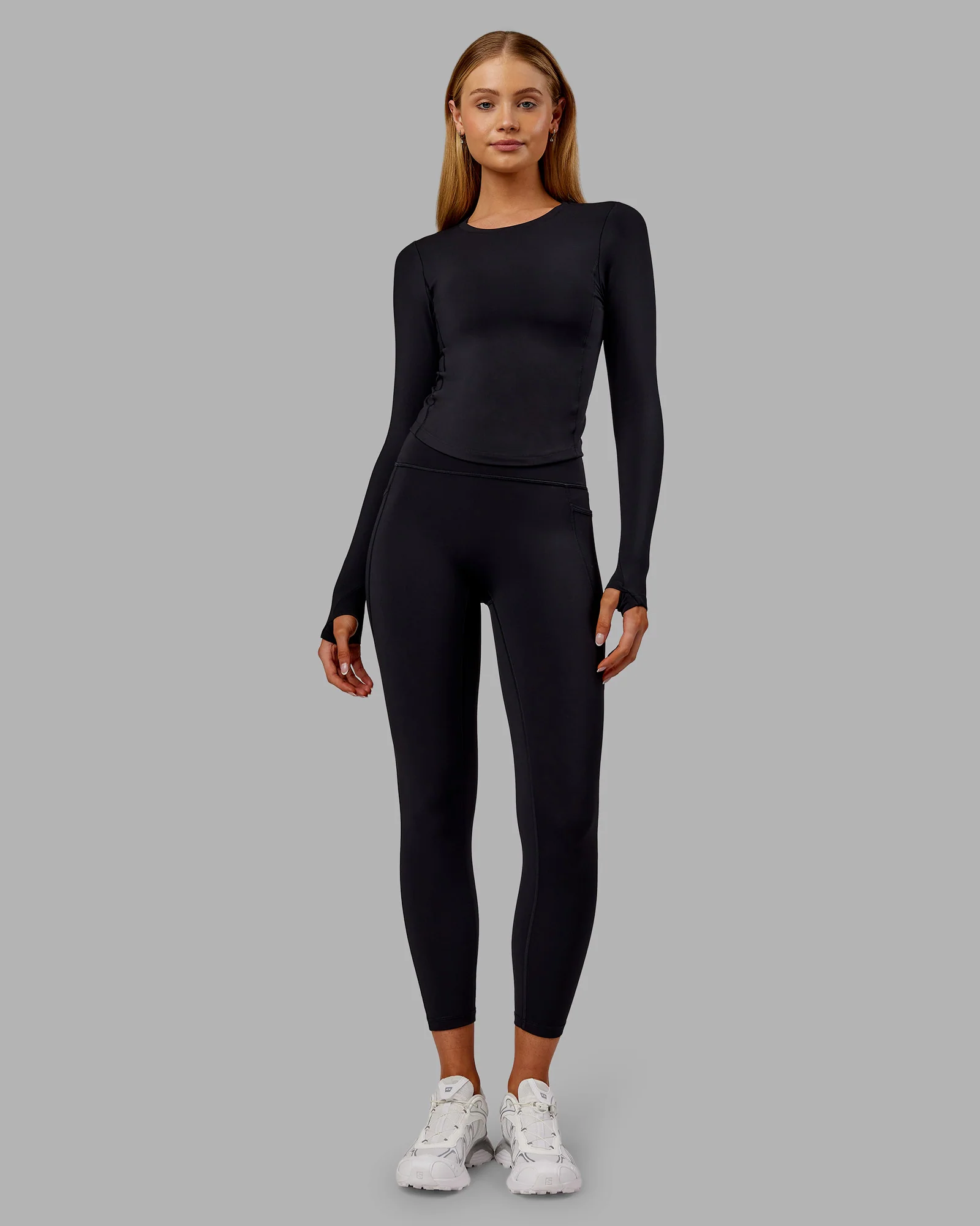 Embrace Thermal Long Sleeve Tee - Black 7 Embrace Thermal Long Sleeve Tee - Black