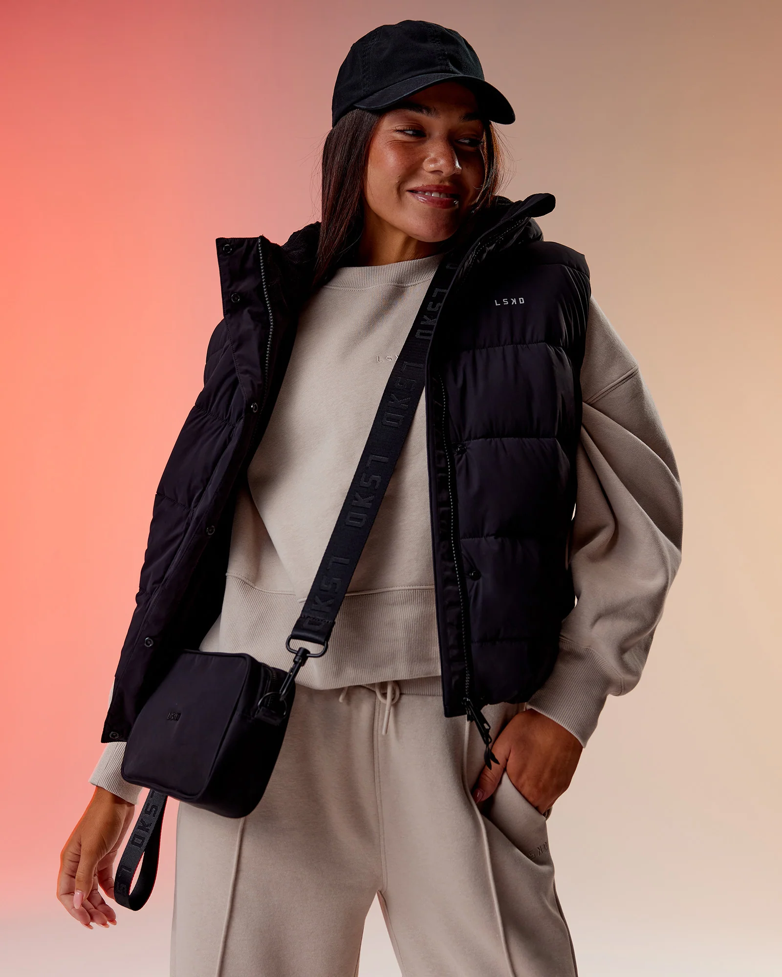 Go-To Puffer Vest - Black