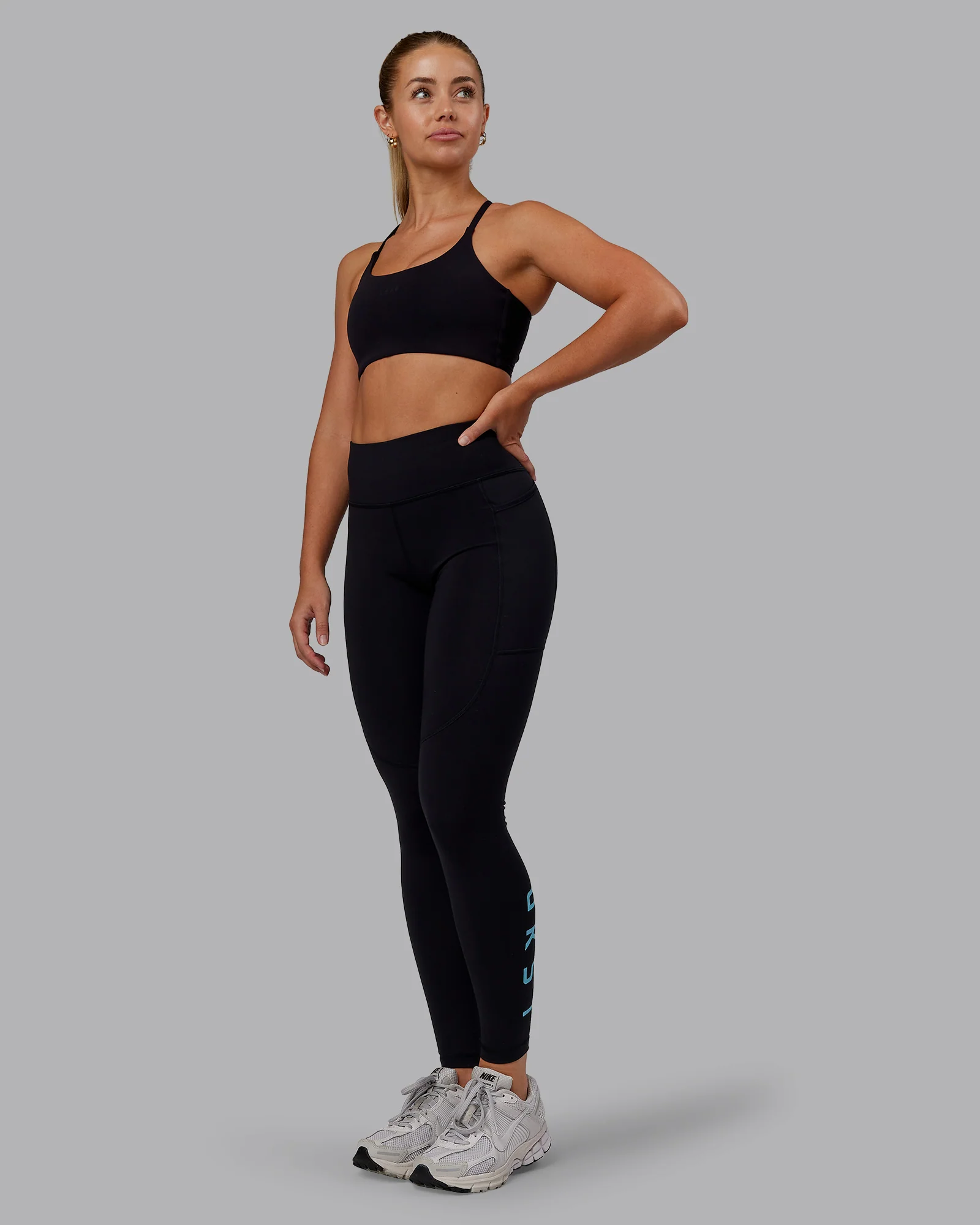 Rep Ultra High-Rise Full Length Legging Pockets - Black-Retro Blue 5 Rep Ultra High-Rise Full Length Legging Pockets - Black-Retro Blue