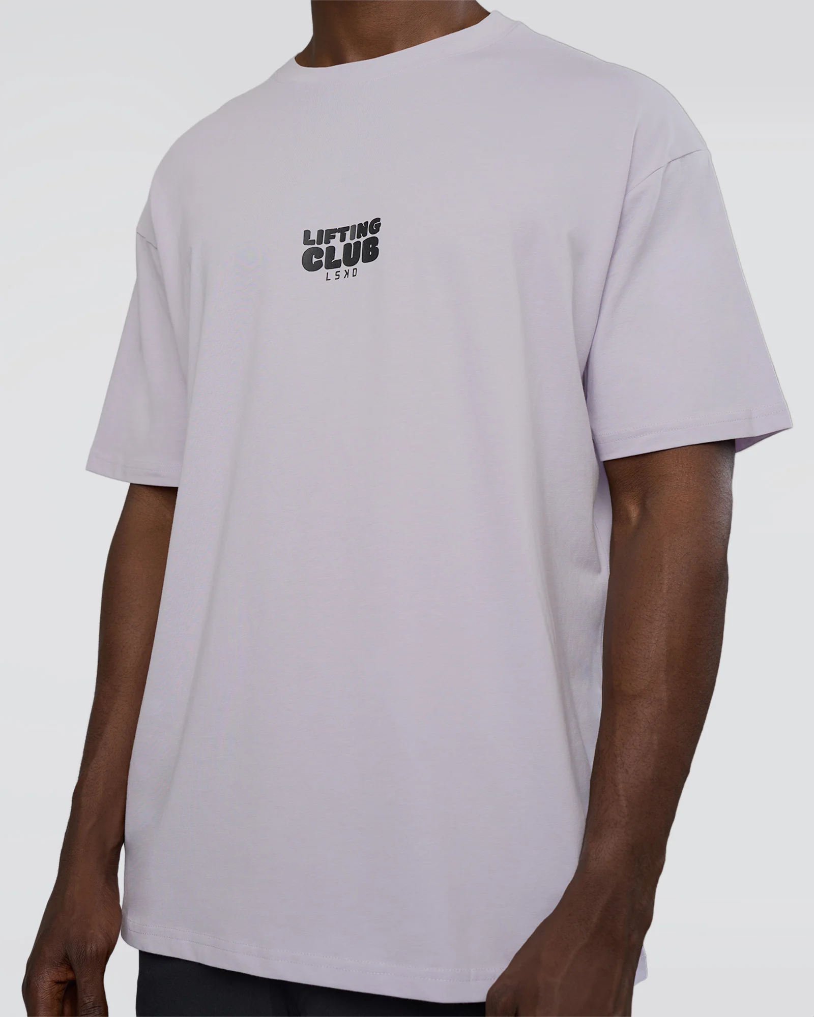 Kettle B FLXCotton Oversized Tee - Galactic Lilac-Black 8 Kettle B FLXCotton Oversized Tee - Galactic Lilac-Black